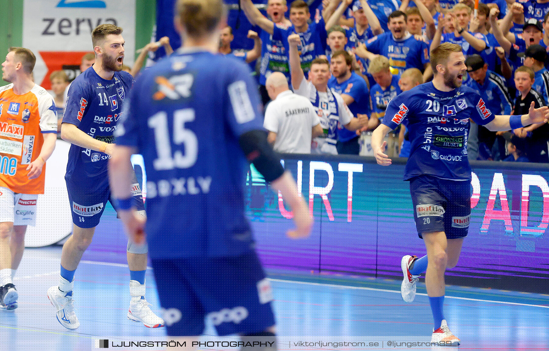 IFK Skövde HK-IFK Kristianstad 1/2-final 1 41-40,herr,Arena Skövde,Skövde,Sverige,Handboll,,2022,281243