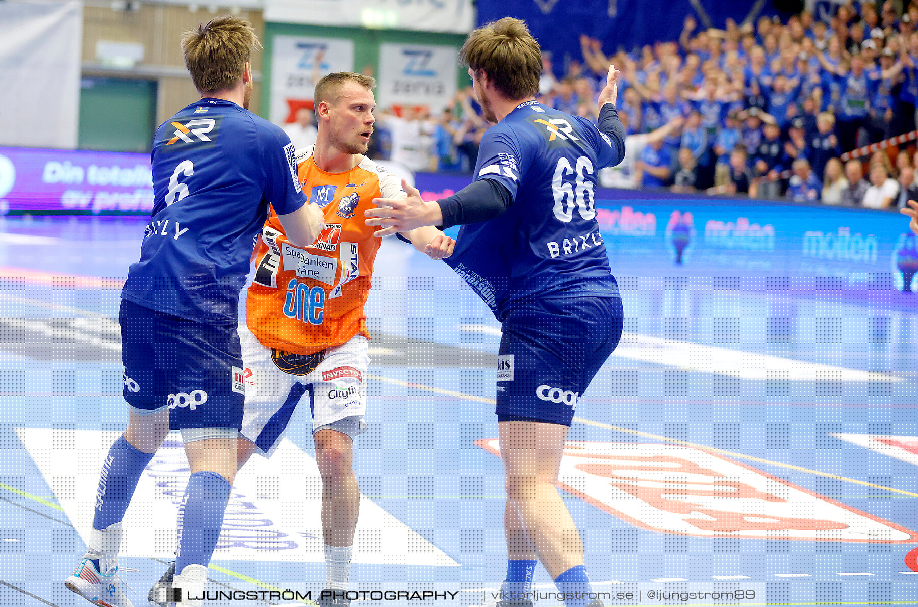 IFK Skövde HK-IFK Kristianstad 1/2-final 1 41-40,herr,Arena Skövde,Skövde,Sverige,Handboll,,2022,281252