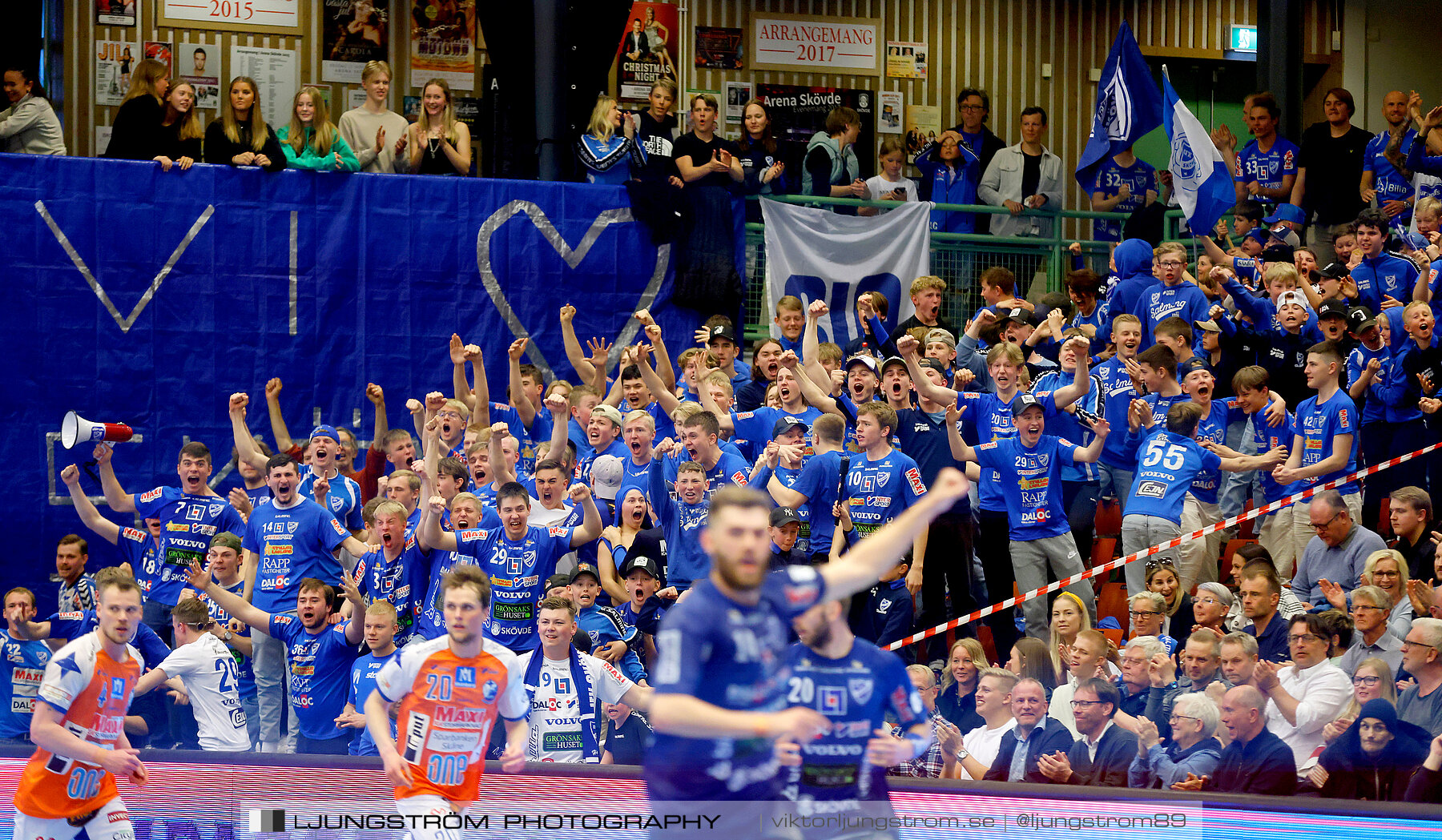 IFK Skövde HK-IFK Kristianstad 1/2-final 1 41-40,herr,Arena Skövde,Skövde,Sverige,Handboll,,2022,281262