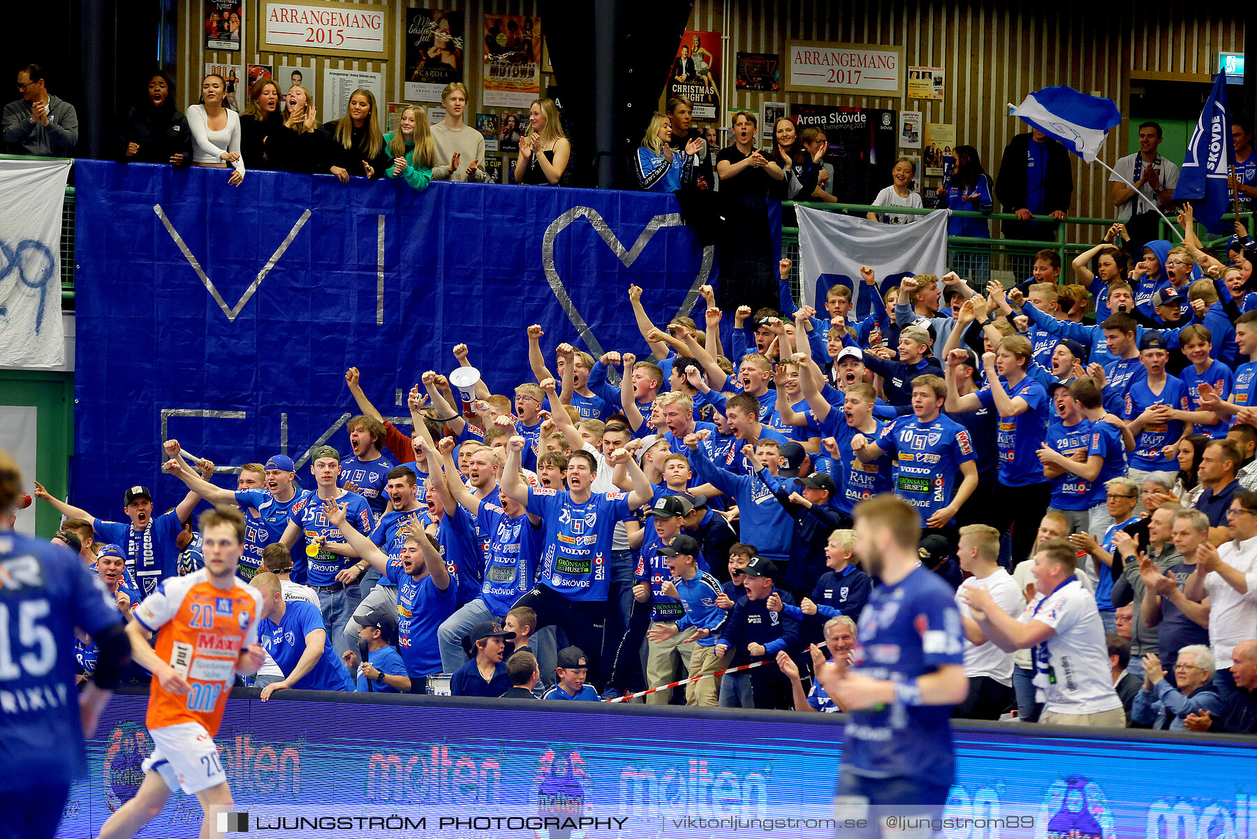 IFK Skövde HK-IFK Kristianstad 1/2-final 1 41-40,herr,Arena Skövde,Skövde,Sverige,Handboll,,2022,281268