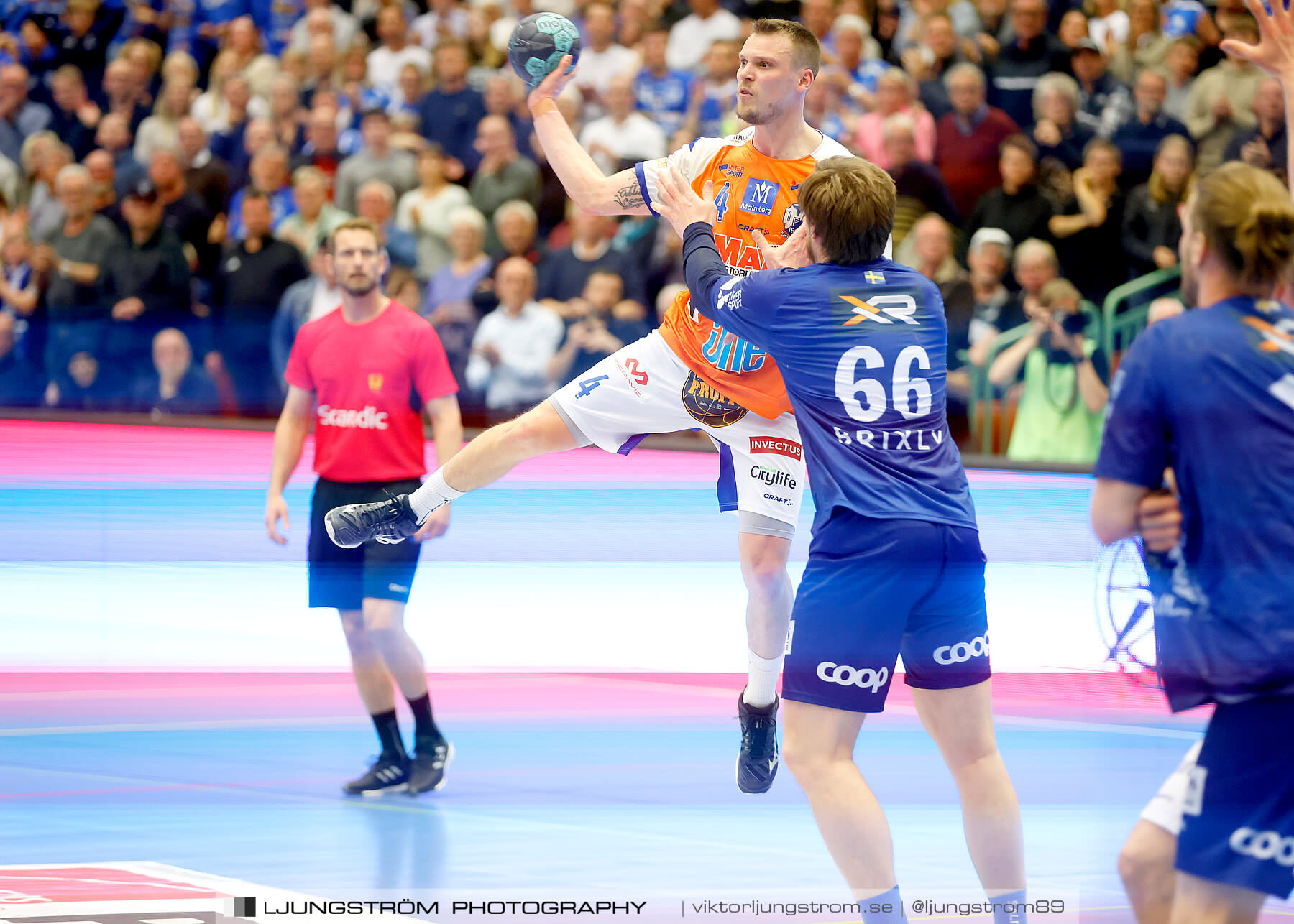 IFK Skövde HK-IFK Kristianstad 1/2-final 1 41-40,herr,Arena Skövde,Skövde,Sverige,Handboll,,2022,281270