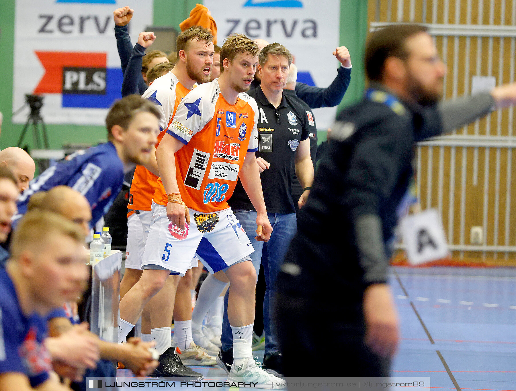 IFK Skövde HK-IFK Kristianstad 1/2-final 1 41-40,herr,Arena Skövde,Skövde,Sverige,Handboll,,2022,281286