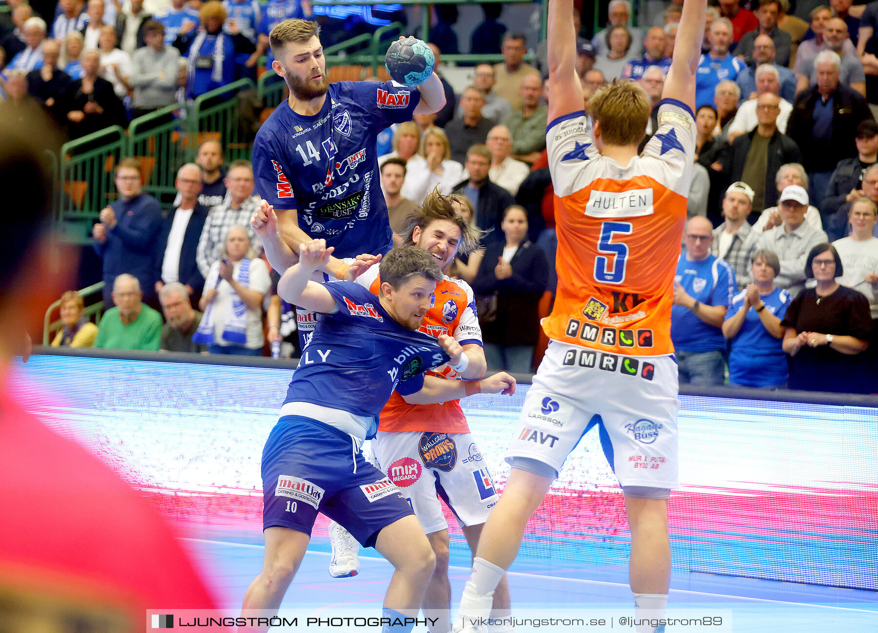 IFK Skövde HK-IFK Kristianstad 1/2-final 1 41-40,herr,Arena Skövde,Skövde,Sverige,Handboll,,2022,281290