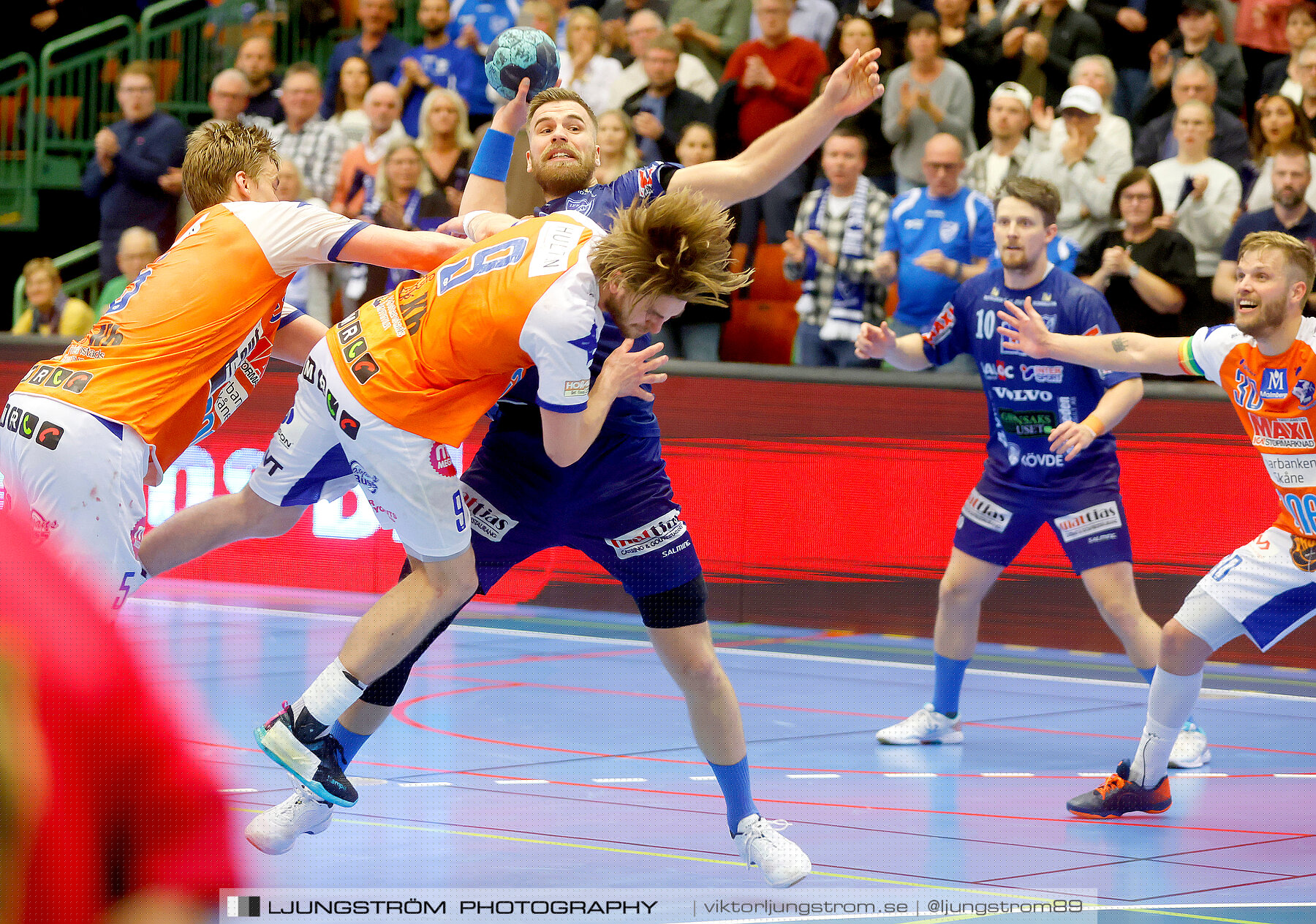 IFK Skövde HK-IFK Kristianstad 1/2-final 1 41-40,herr,Arena Skövde,Skövde,Sverige,Handboll,,2022,281304