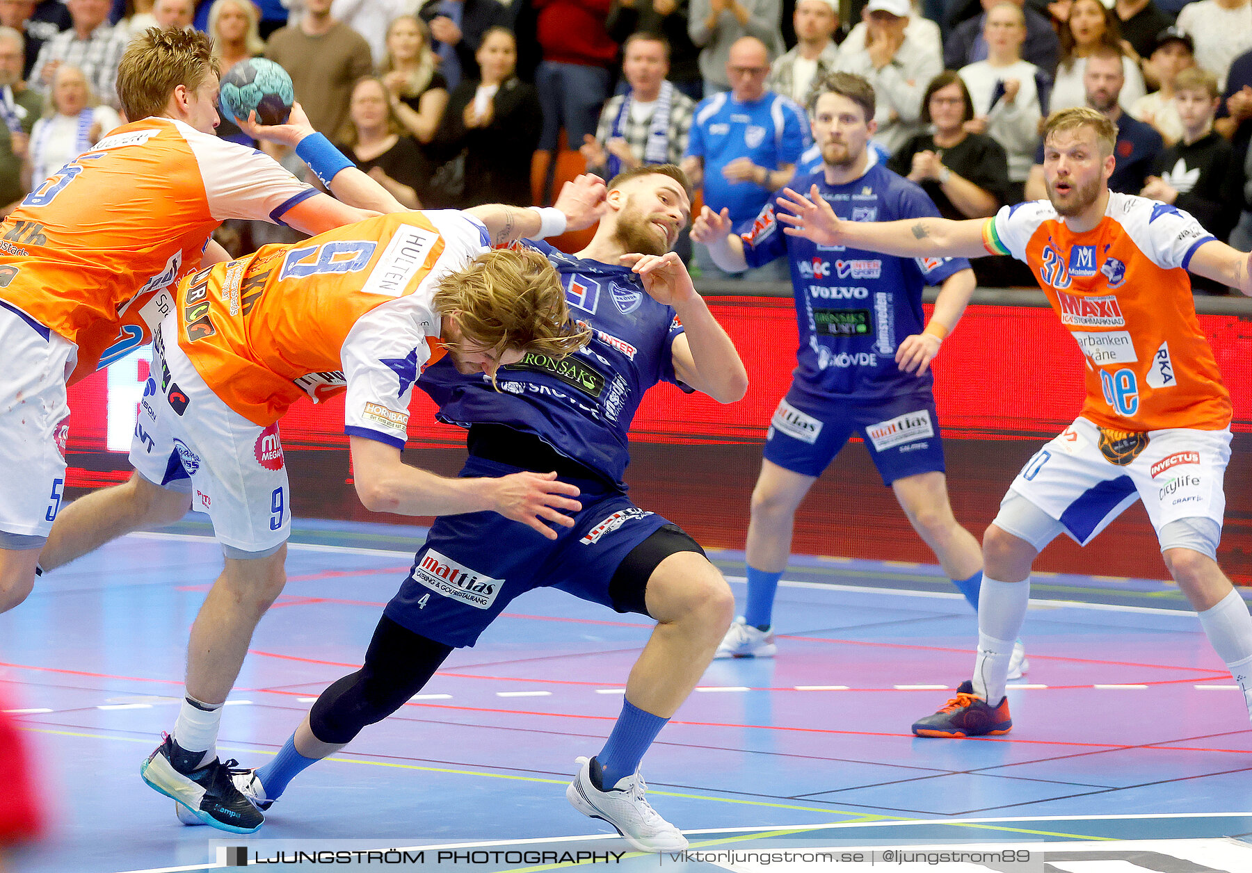 IFK Skövde HK-IFK Kristianstad 1/2-final 1 41-40,herr,Arena Skövde,Skövde,Sverige,Handboll,,2022,281306