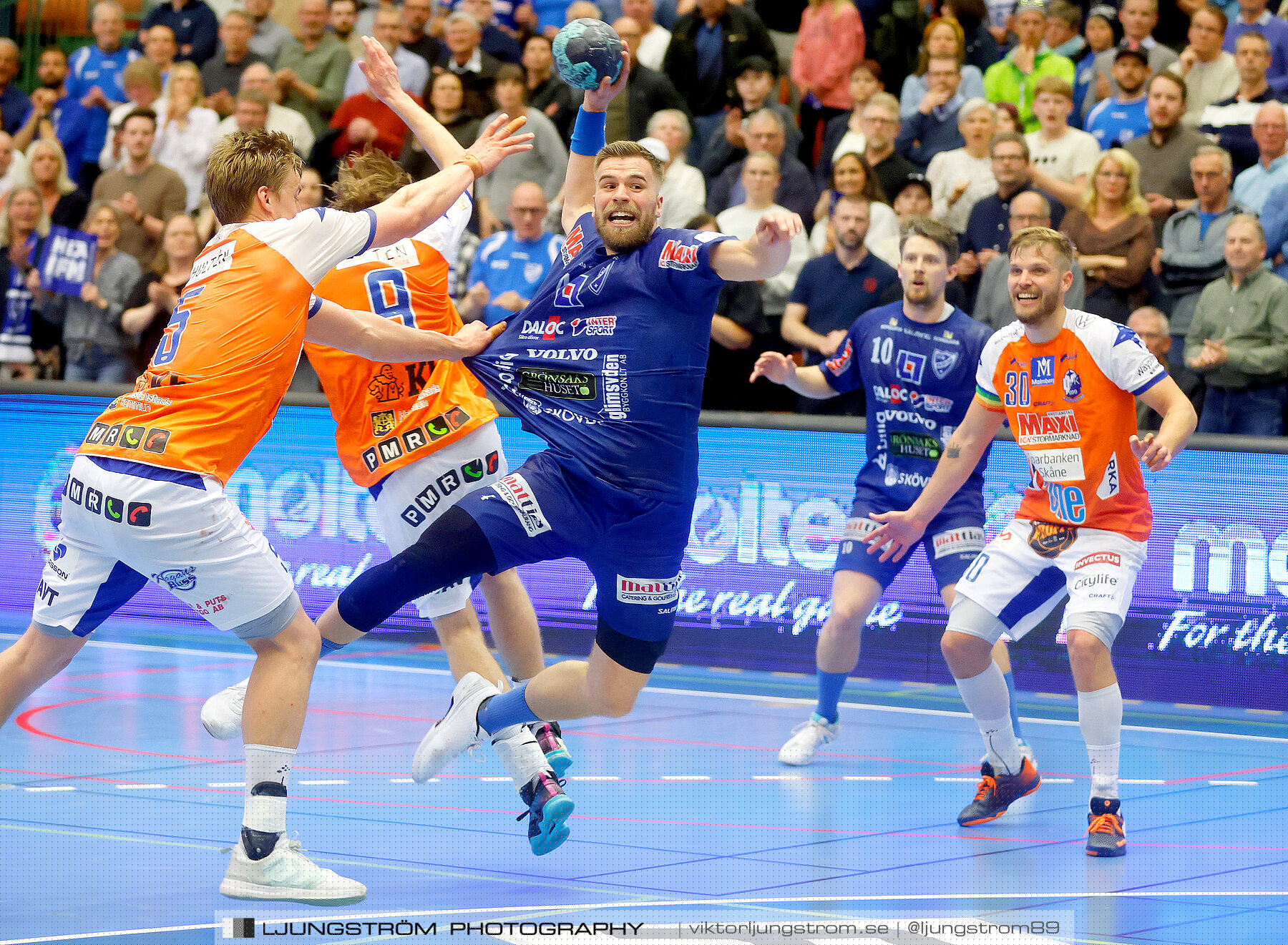 IFK Skövde HK-IFK Kristianstad 1/2-final 1 41-40,herr,Arena Skövde,Skövde,Sverige,Handboll,,2022,281307