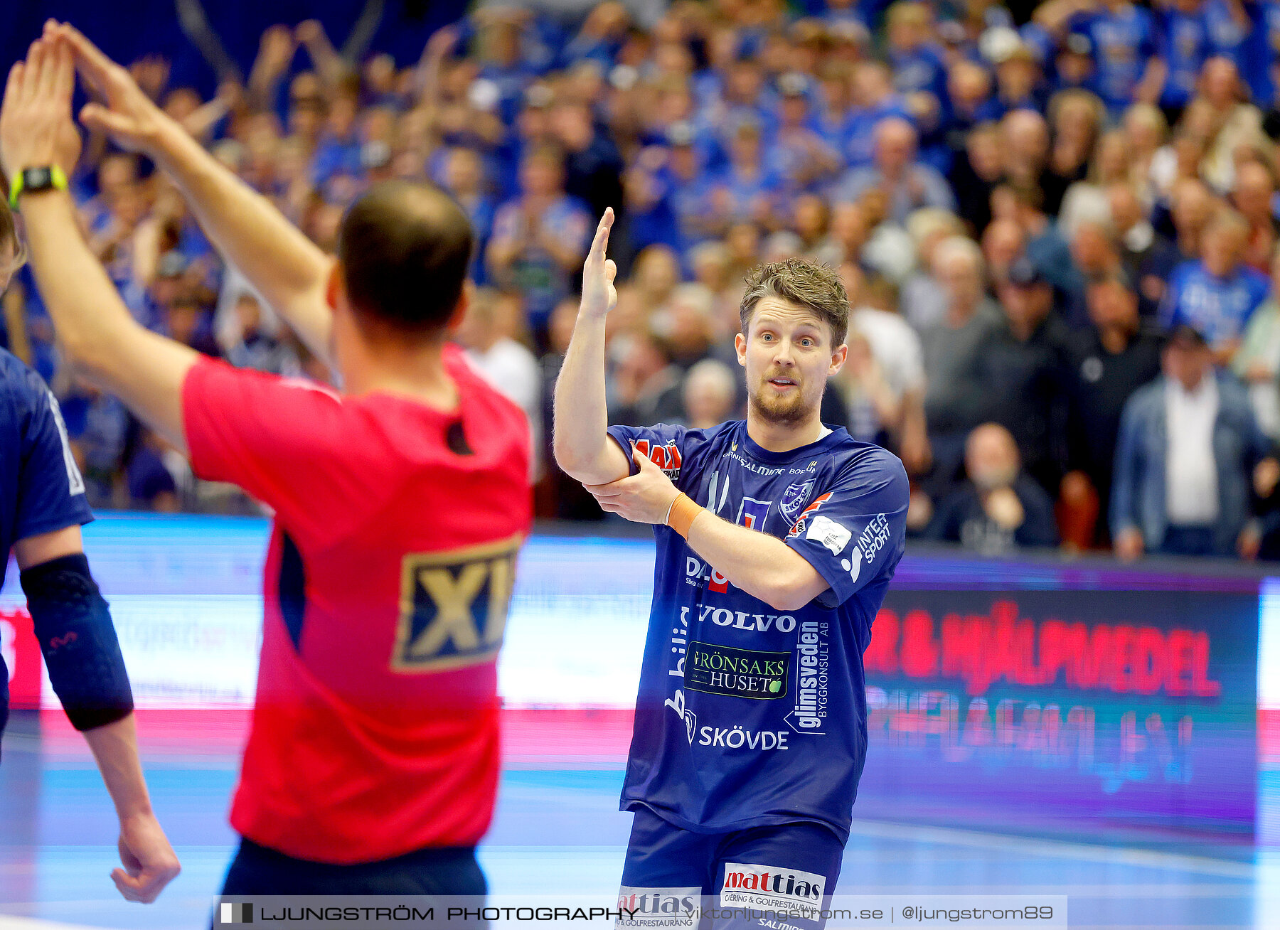 IFK Skövde HK-IFK Kristianstad 1/2-final 1 41-40,herr,Arena Skövde,Skövde,Sverige,Handboll,,2022,281311