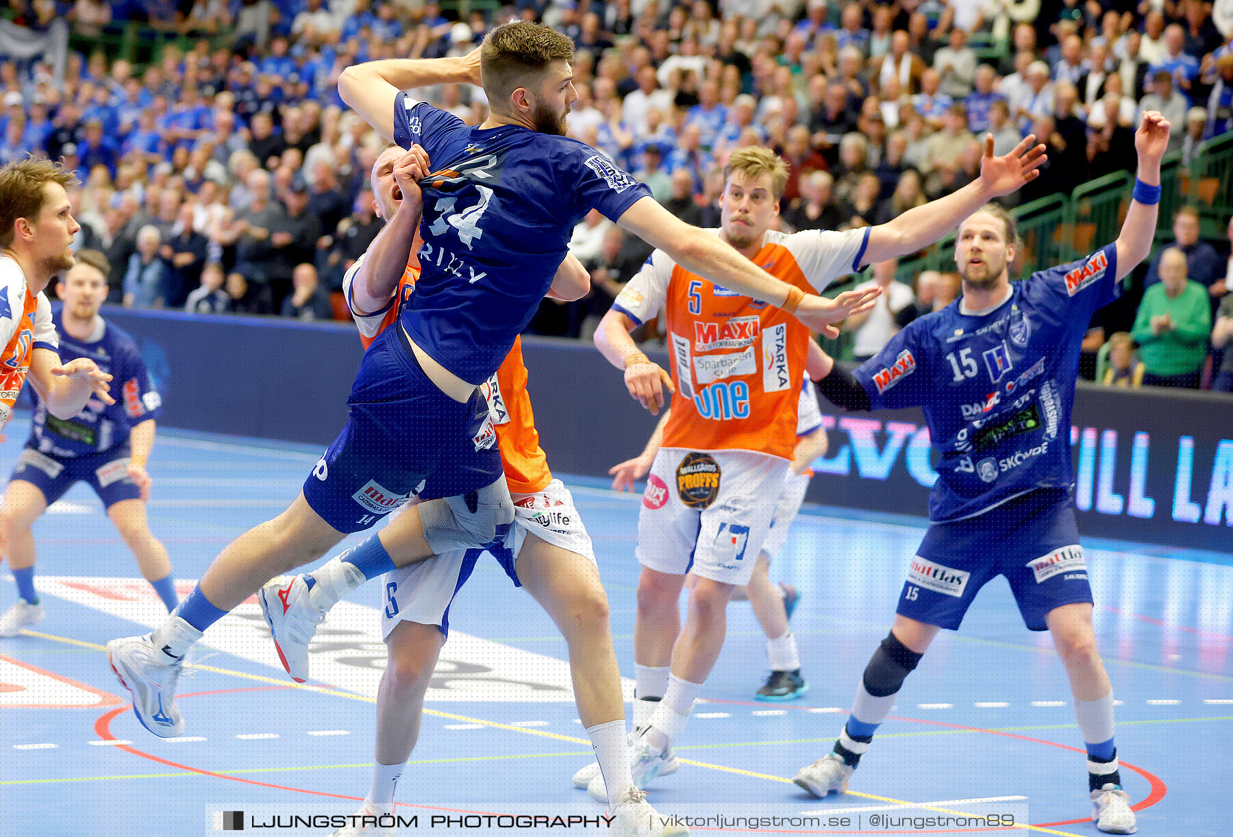 IFK Skövde HK-IFK Kristianstad 1/2-final 1 41-40,herr,Arena Skövde,Skövde,Sverige,Handboll,,2022,281326