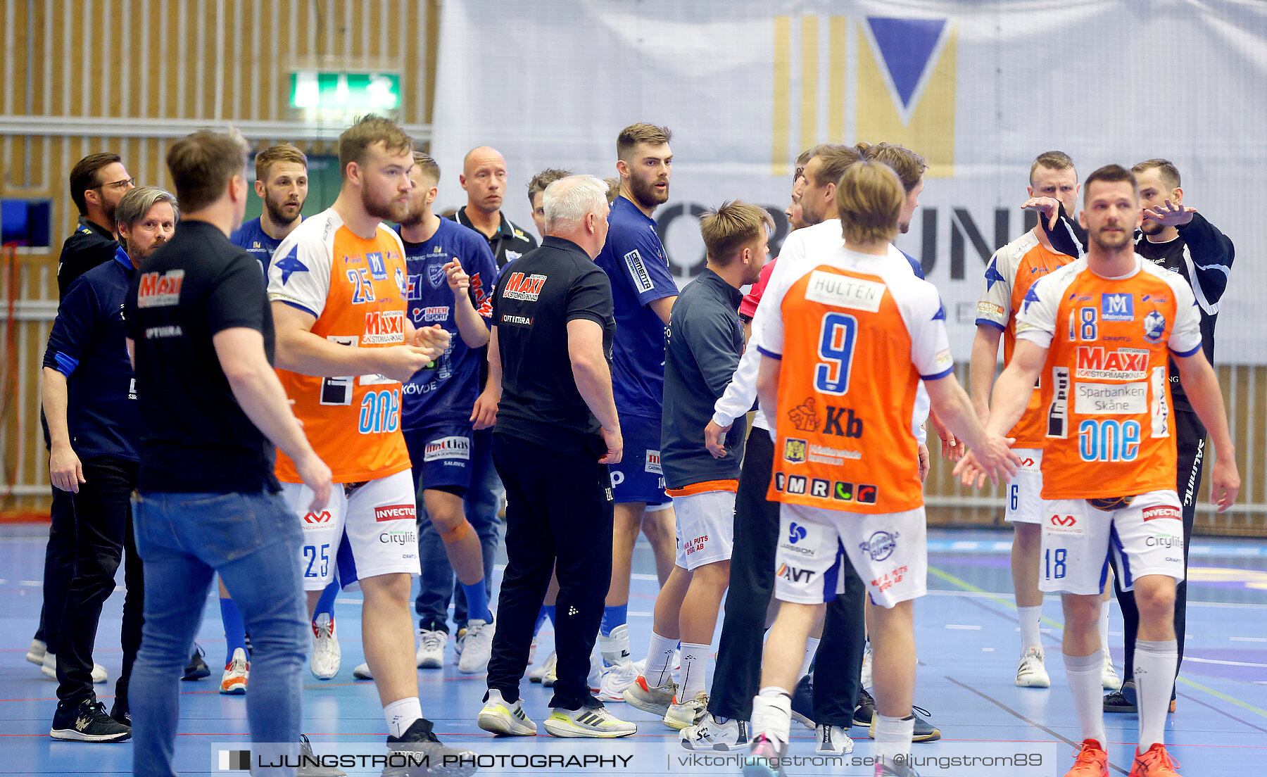 IFK Skövde HK-IFK Kristianstad 1/2-final 1 41-40,herr,Arena Skövde,Skövde,Sverige,Handboll,,2022,281334