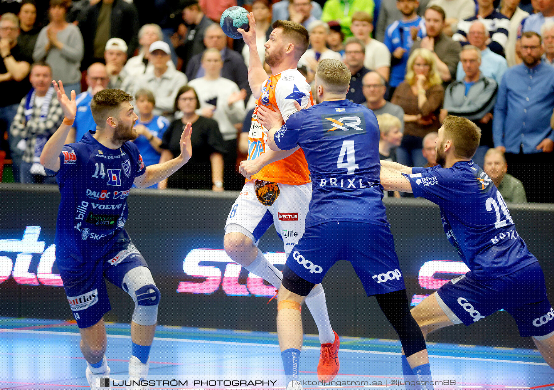 IFK Skövde HK-IFK Kristianstad 1/2-final 1 41-40,herr,Arena Skövde,Skövde,Sverige,Handboll,,2022,281339