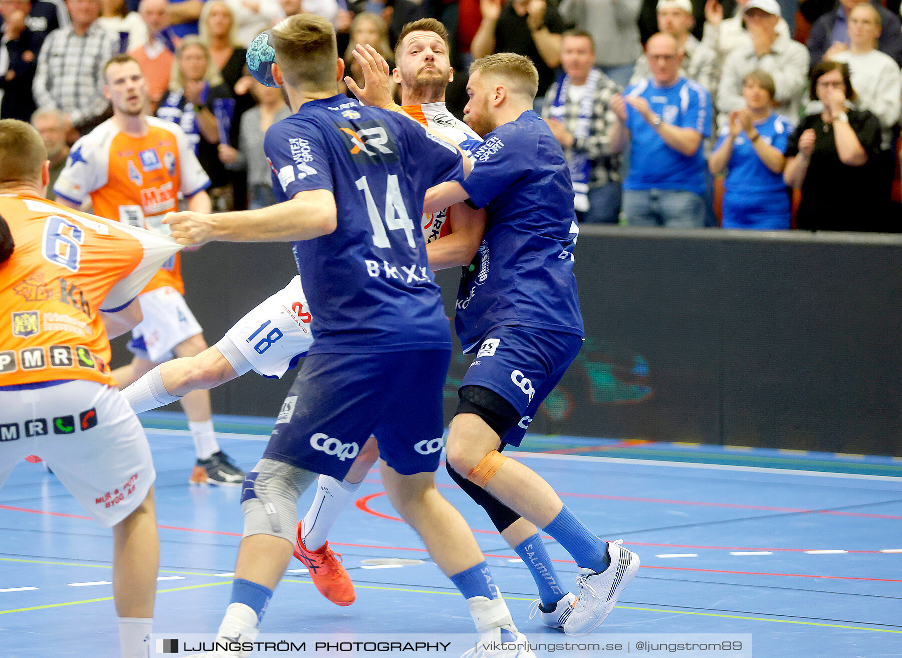 IFK Skövde HK-IFK Kristianstad 1/2-final 1 41-40,herr,Arena Skövde,Skövde,Sverige,Handboll,,2022,281341