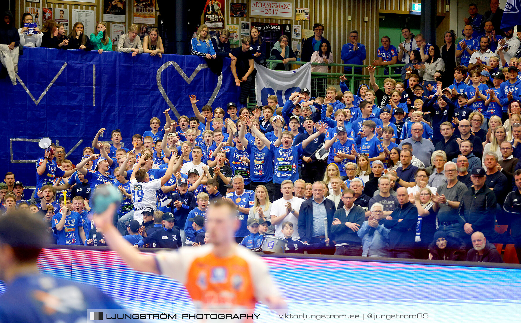 IFK Skövde HK-IFK Kristianstad 1/2-final 1 41-40,herr,Arena Skövde,Skövde,Sverige,Handboll,,2022,281343