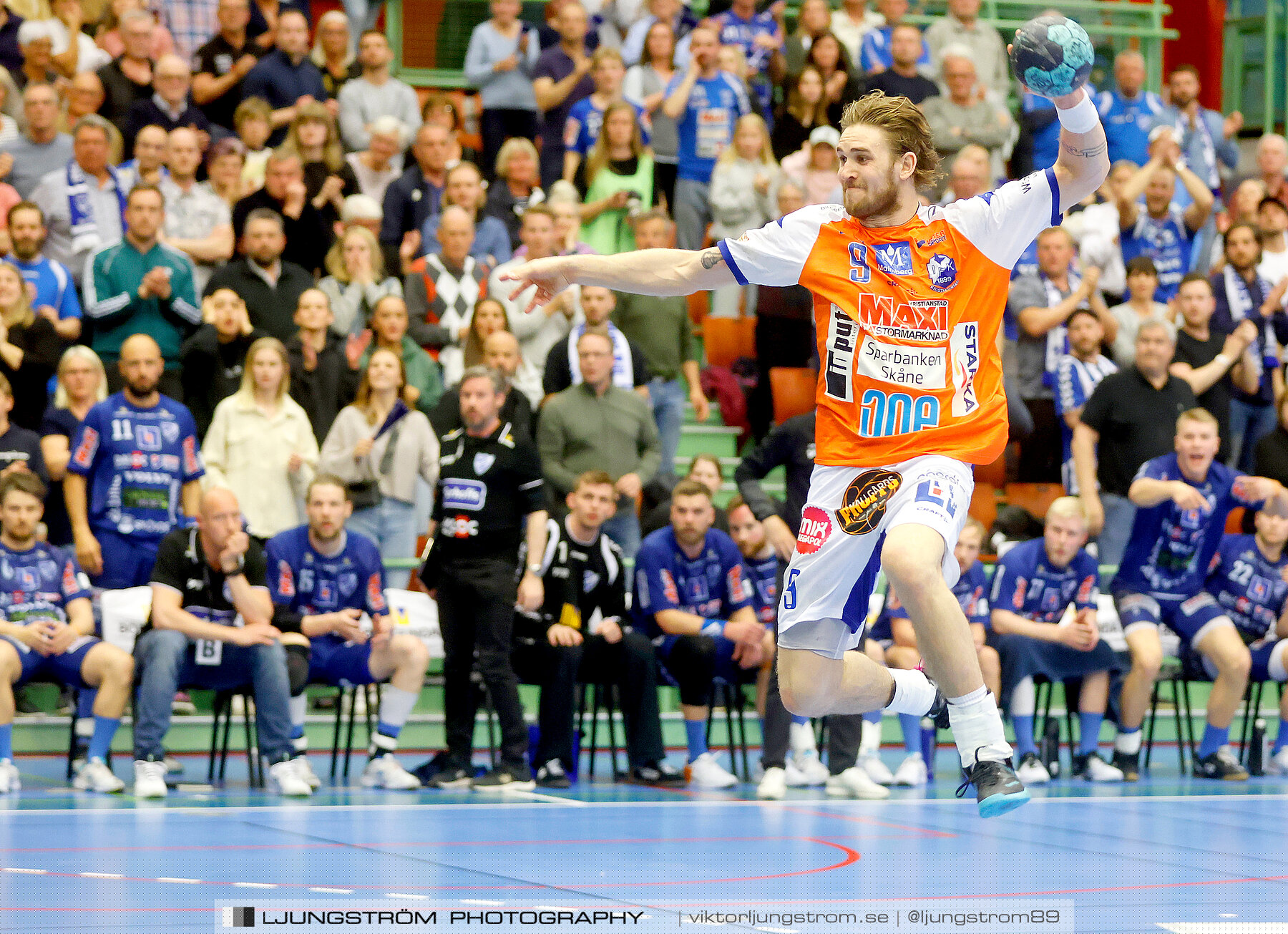 IFK Skövde HK-IFK Kristianstad 1/2-final 1 41-40,herr,Arena Skövde,Skövde,Sverige,Handboll,,2022,281369