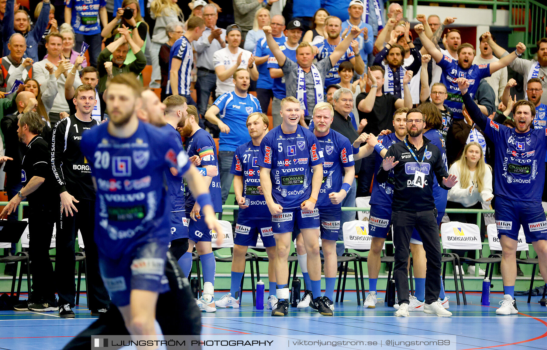 IFK Skövde HK-IFK Kristianstad 1/2-final 1 41-40,herr,Arena Skövde,Skövde,Sverige,Handboll,,2022,281374