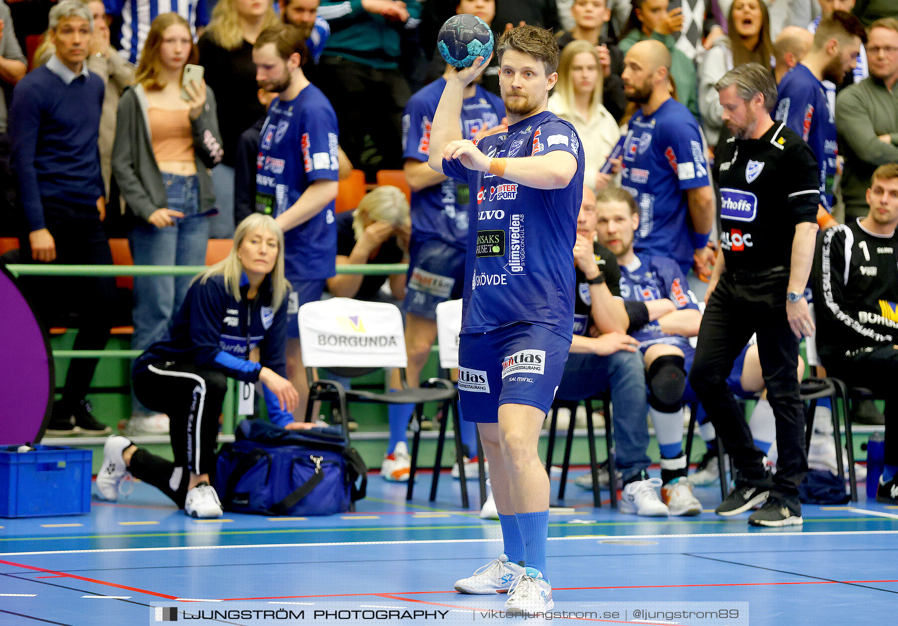 IFK Skövde HK-IFK Kristianstad 1/2-final 1 41-40,herr,Arena Skövde,Skövde,Sverige,Handboll,,2022,281397