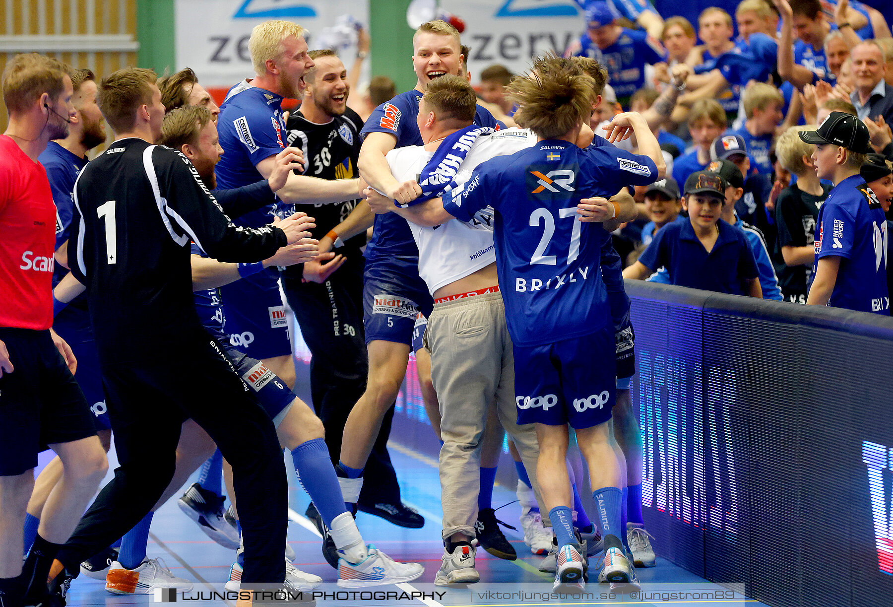 IFK Skövde HK-IFK Kristianstad 1/2-final 1 41-40,herr,Arena Skövde,Skövde,Sverige,Handboll,,2022,281412