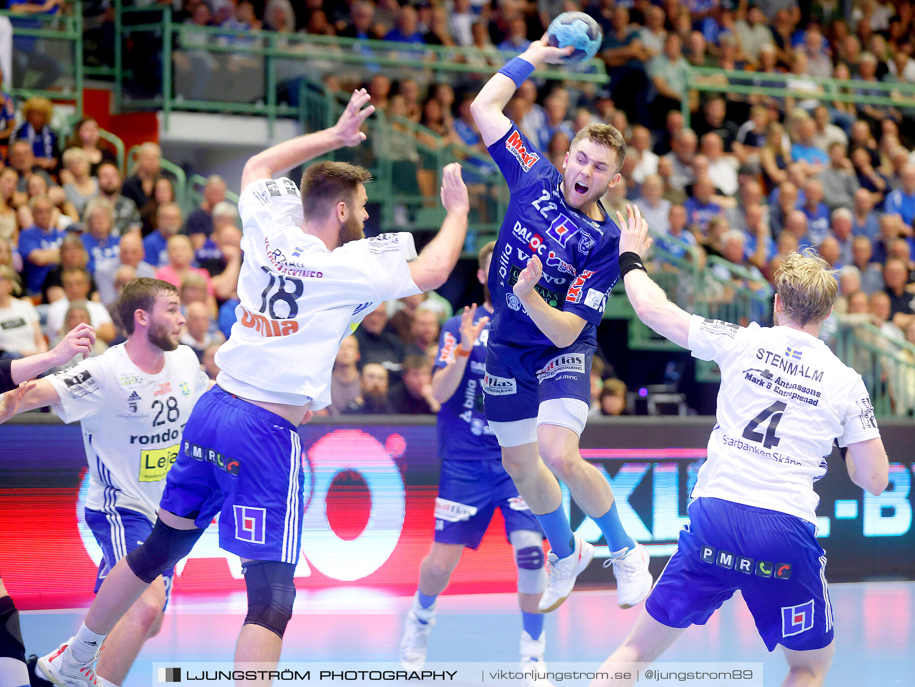 IFK Skövde HK-Ystads IF HF SM-FINAL 1 28-30,herr,Arena Skövde,Skövde,Sverige,Handboll,,2022,283620