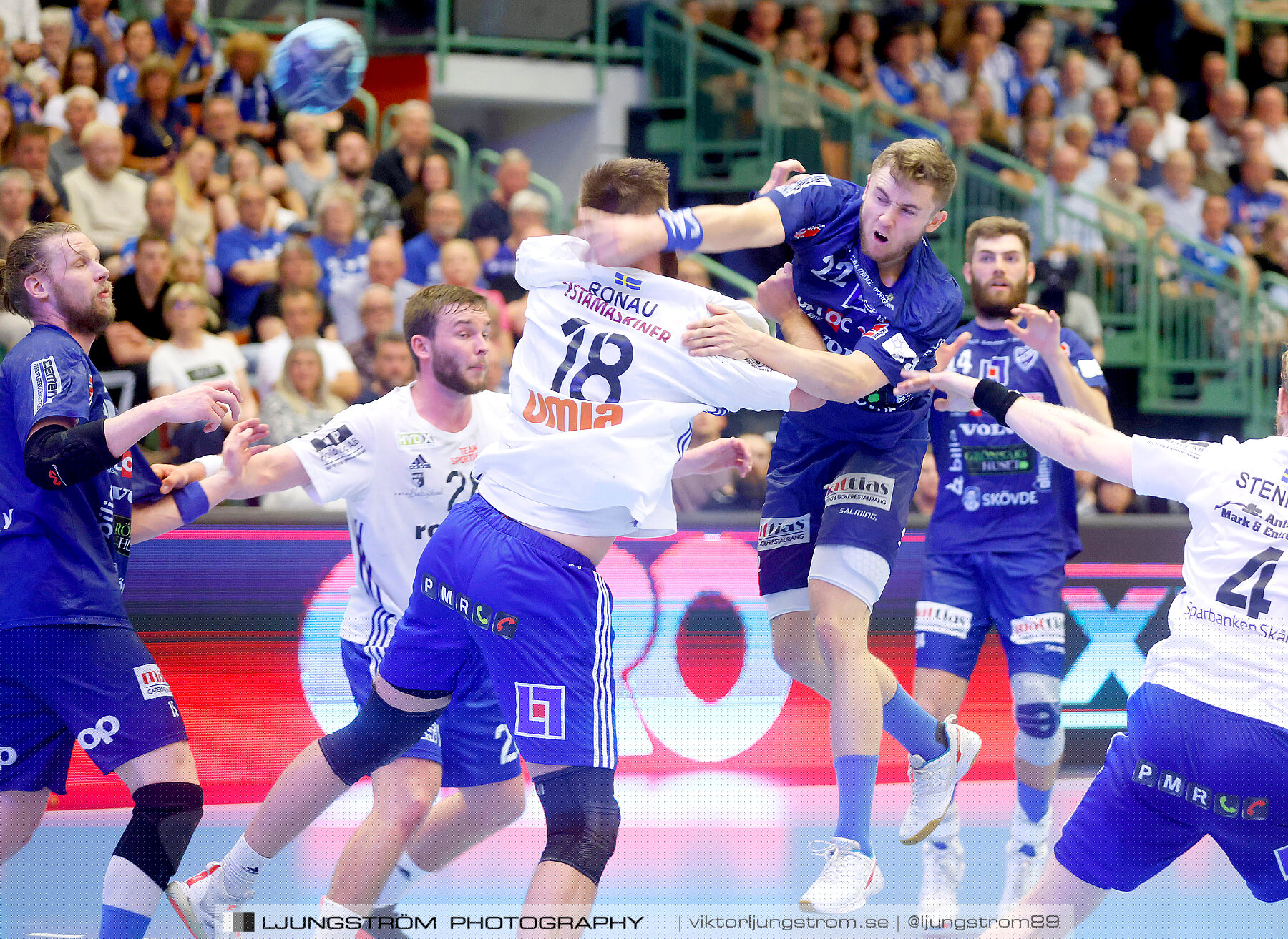 IFK Skövde HK-Ystads IF HF SM-FINAL 1 28-30,herr,Arena Skövde,Skövde,Sverige,Handboll,,2022,283621