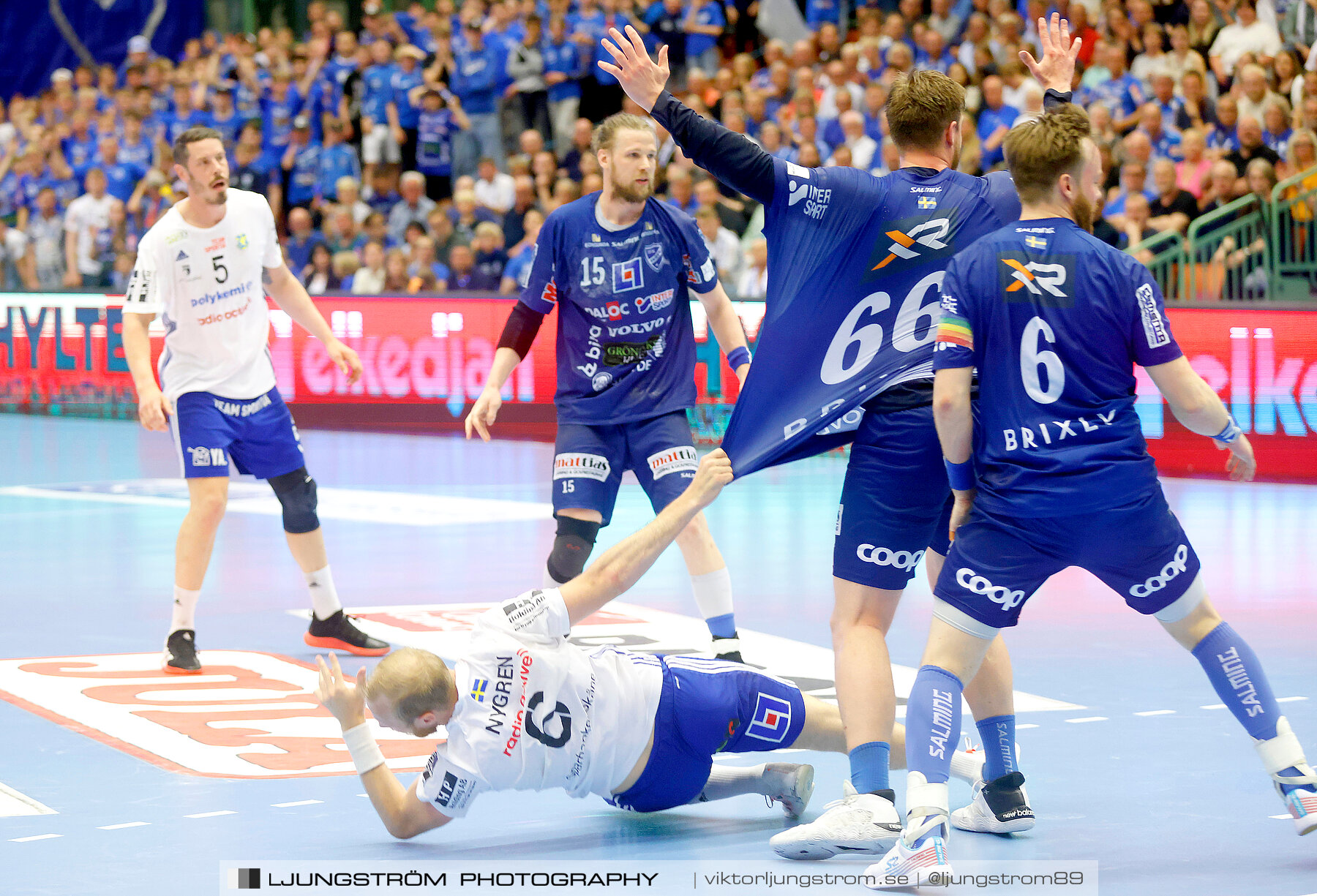 IFK Skövde HK-Ystads IF HF SM-FINAL 1 28-30,herr,Arena Skövde,Skövde,Sverige,Handboll,,2022,283680