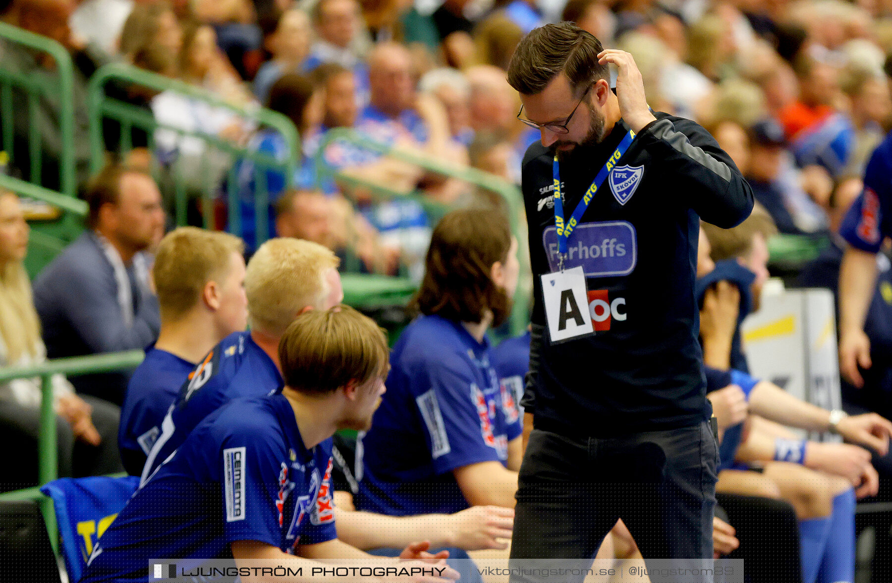IFK Skövde HK-Ystads IF HF SM-FINAL 3 27-31,herr,Arena Skövde,Skövde,Sverige,Handboll,,2022,284637