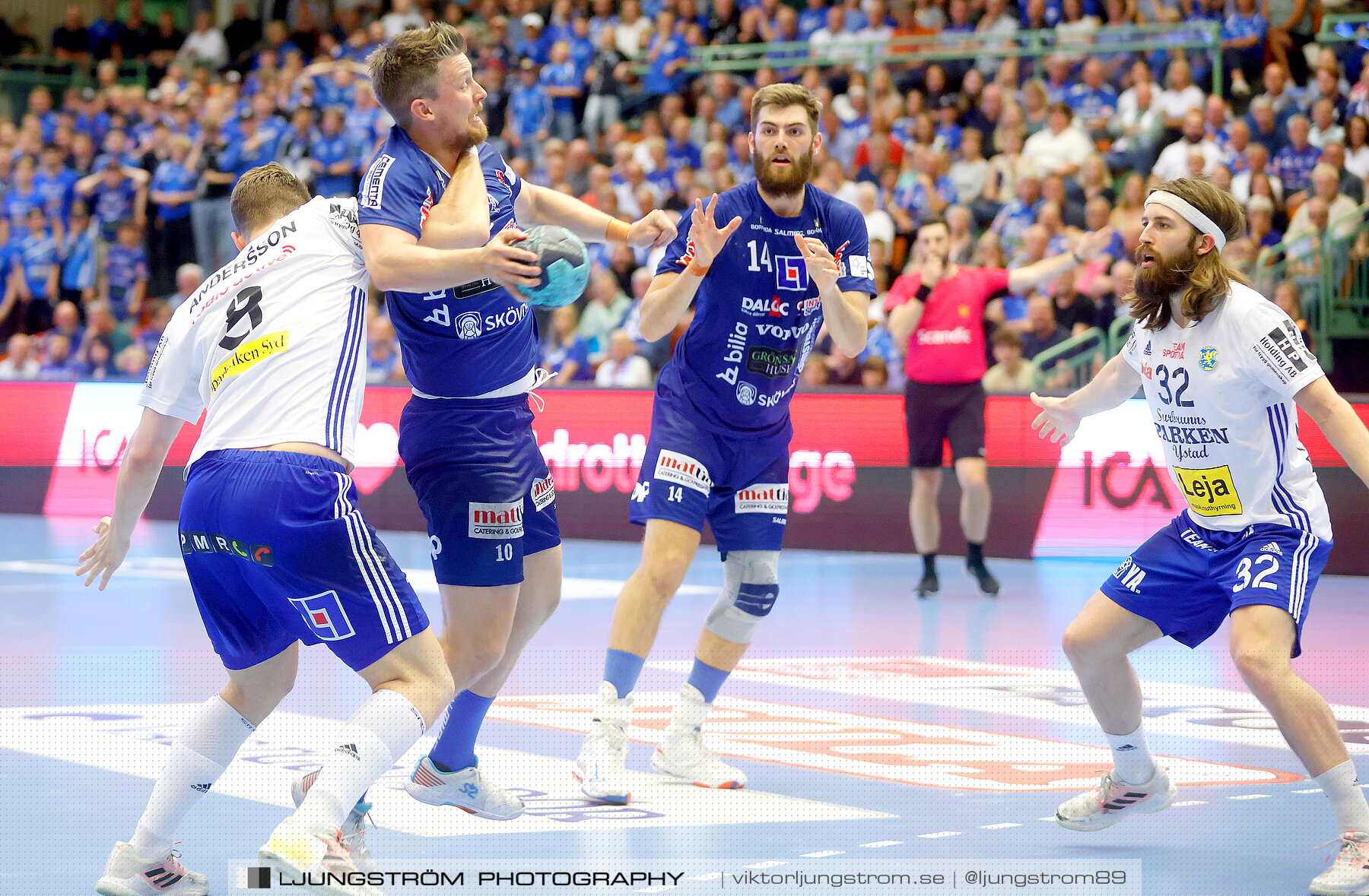 IFK Skövde HK-Ystads IF HF SM-FINAL 1 28-30,herr,Arena Skövde,Skövde,Sverige,Handboll,,2022,284738