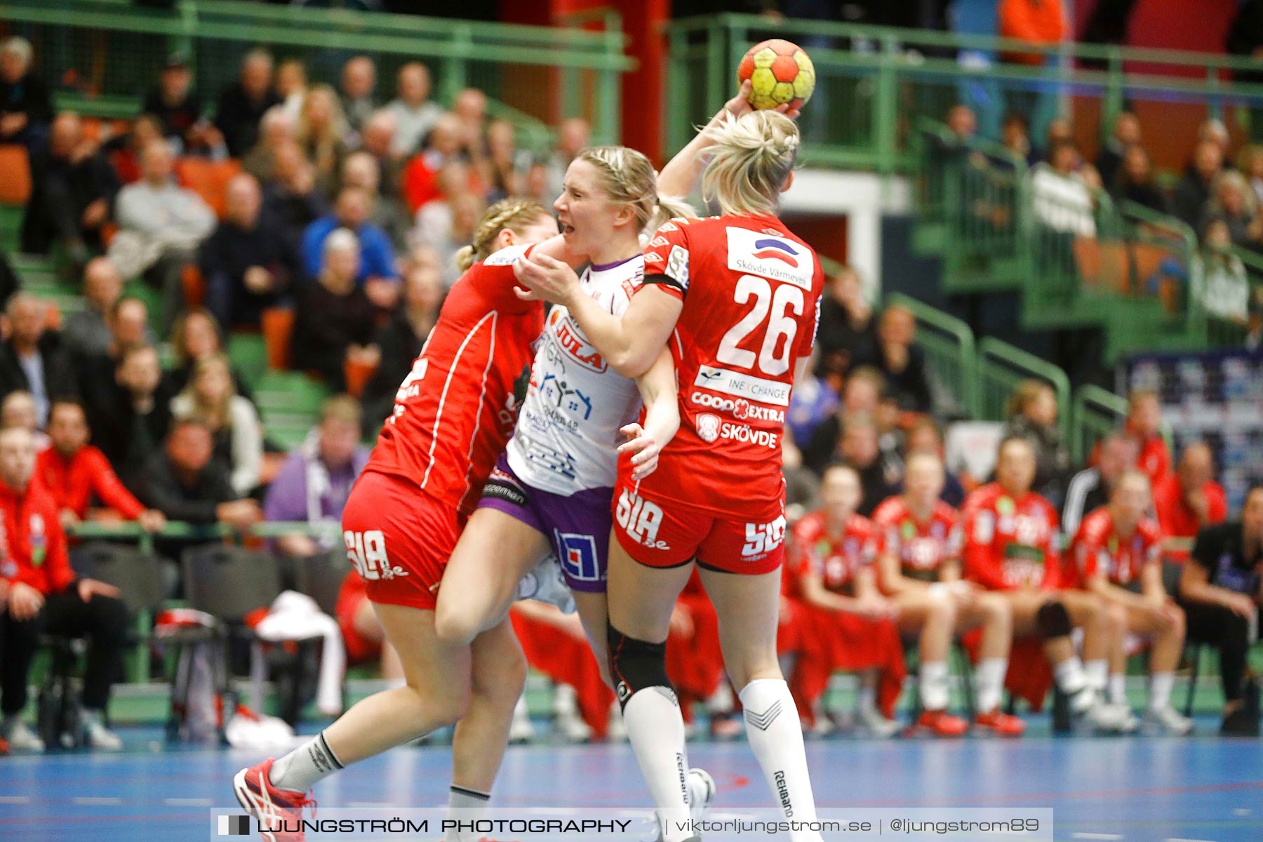 Skövde HF-Skara HF 28-21,dam,Arena Skövde,Skövde,Sverige,Handboll,,2018,197868