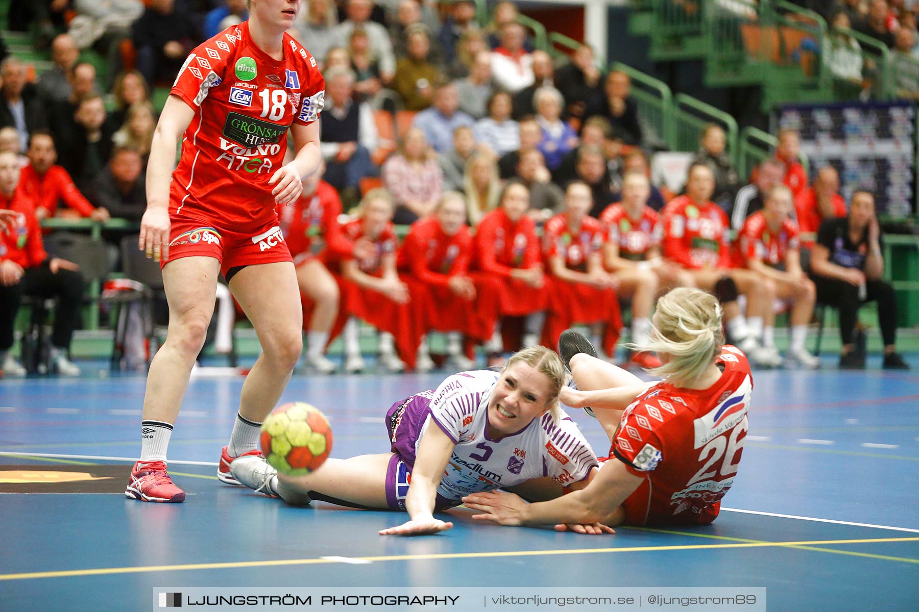 Skövde HF-Skara HF 28-21,dam,Arena Skövde,Skövde,Sverige,Handboll,,2018,197870