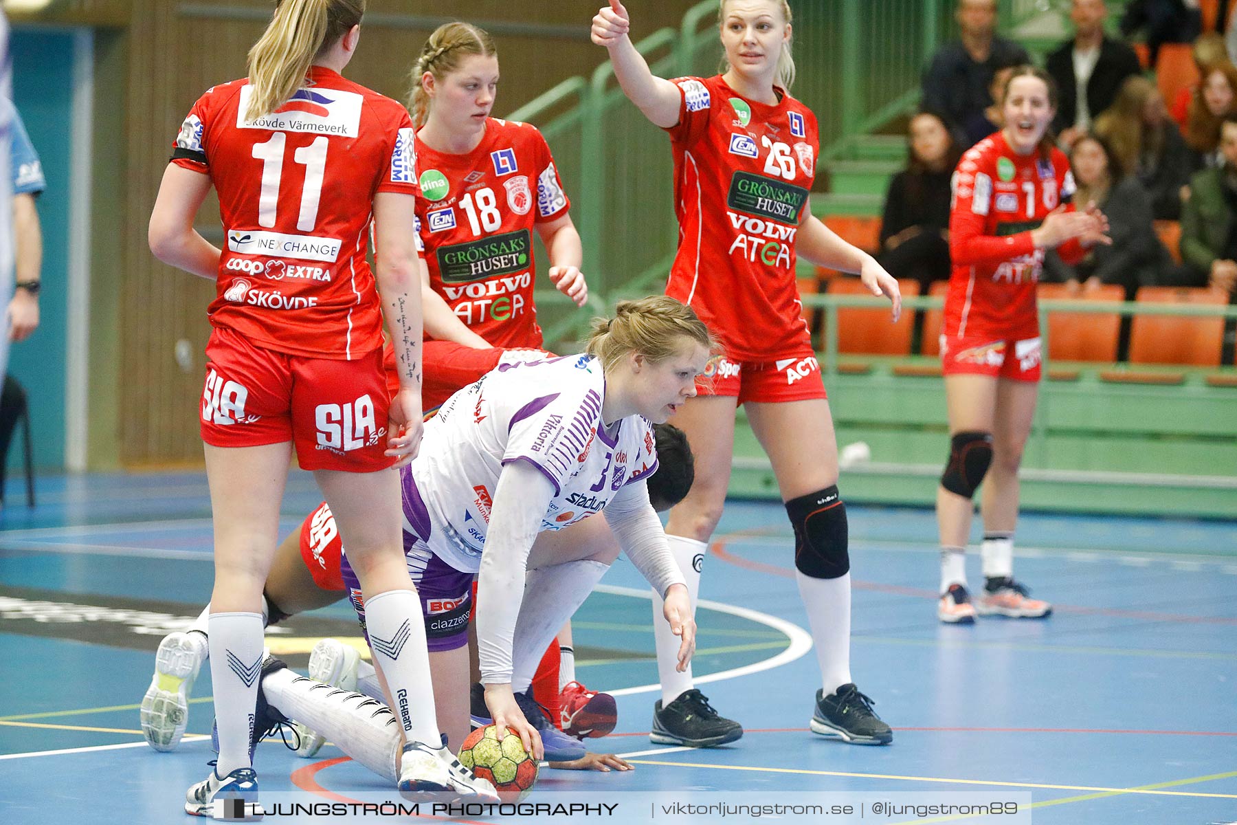 Skövde HF-Skara HF 28-21,dam,Arena Skövde,Skövde,Sverige,Handboll,,2018,197939