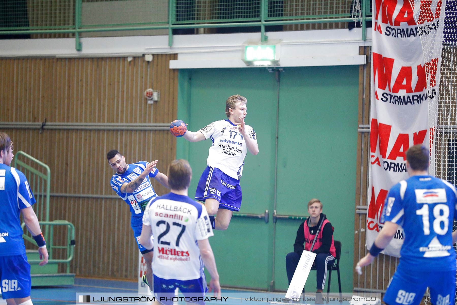 IFK Skövde HK-Ystads IF HF 33-35,herr,Arena Skövde,Skövde,Sverige,Handboll,,2018,198876