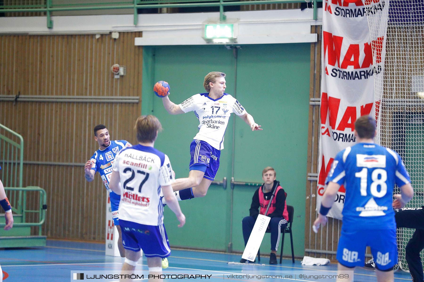 IFK Skövde HK-Ystads IF HF 33-35,herr,Arena Skövde,Skövde,Sverige,Handboll,,2018,198877