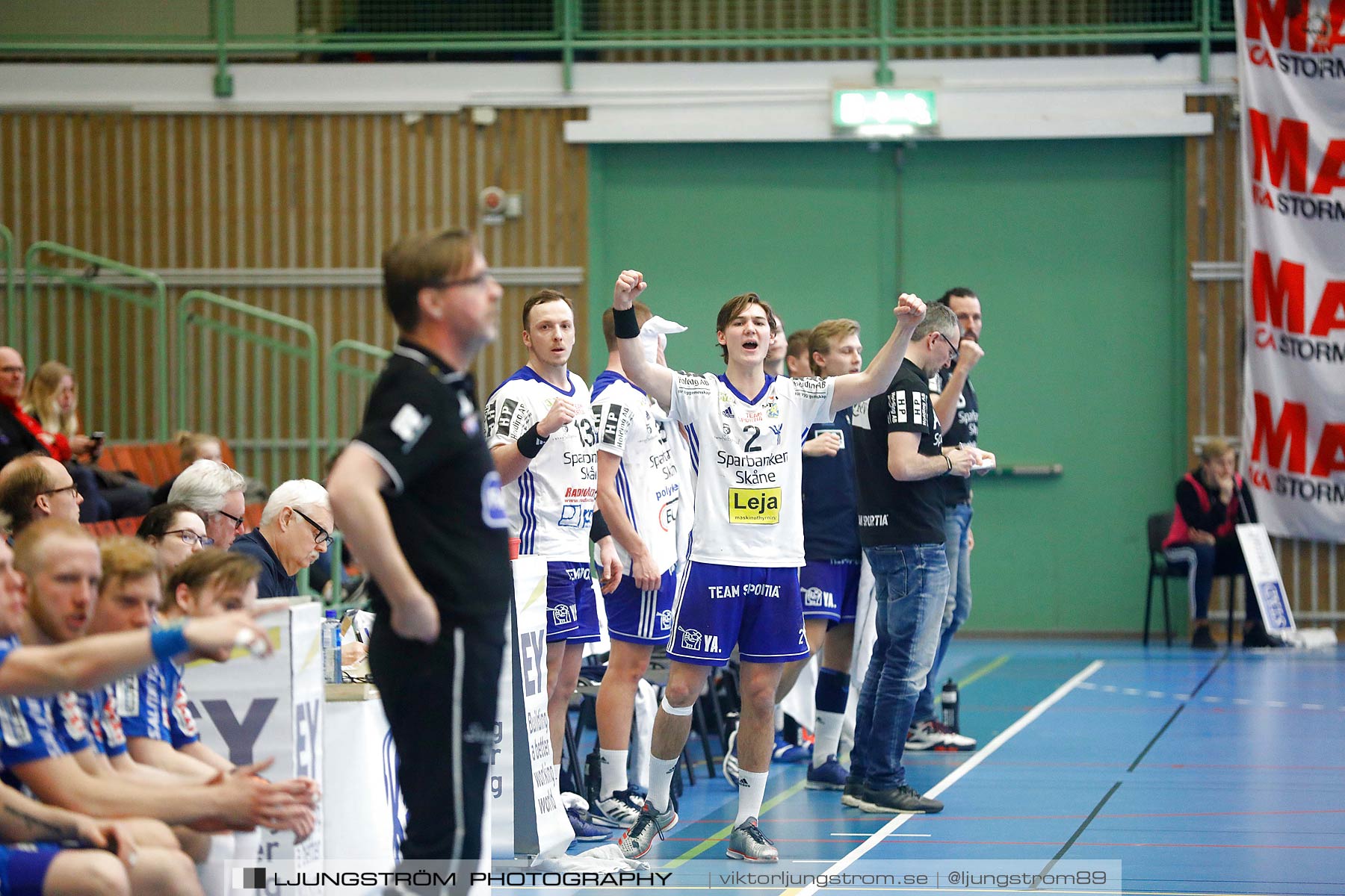 IFK Skövde HK-Ystads IF HF 33-35,herr,Arena Skövde,Skövde,Sverige,Handboll,,2018,198960