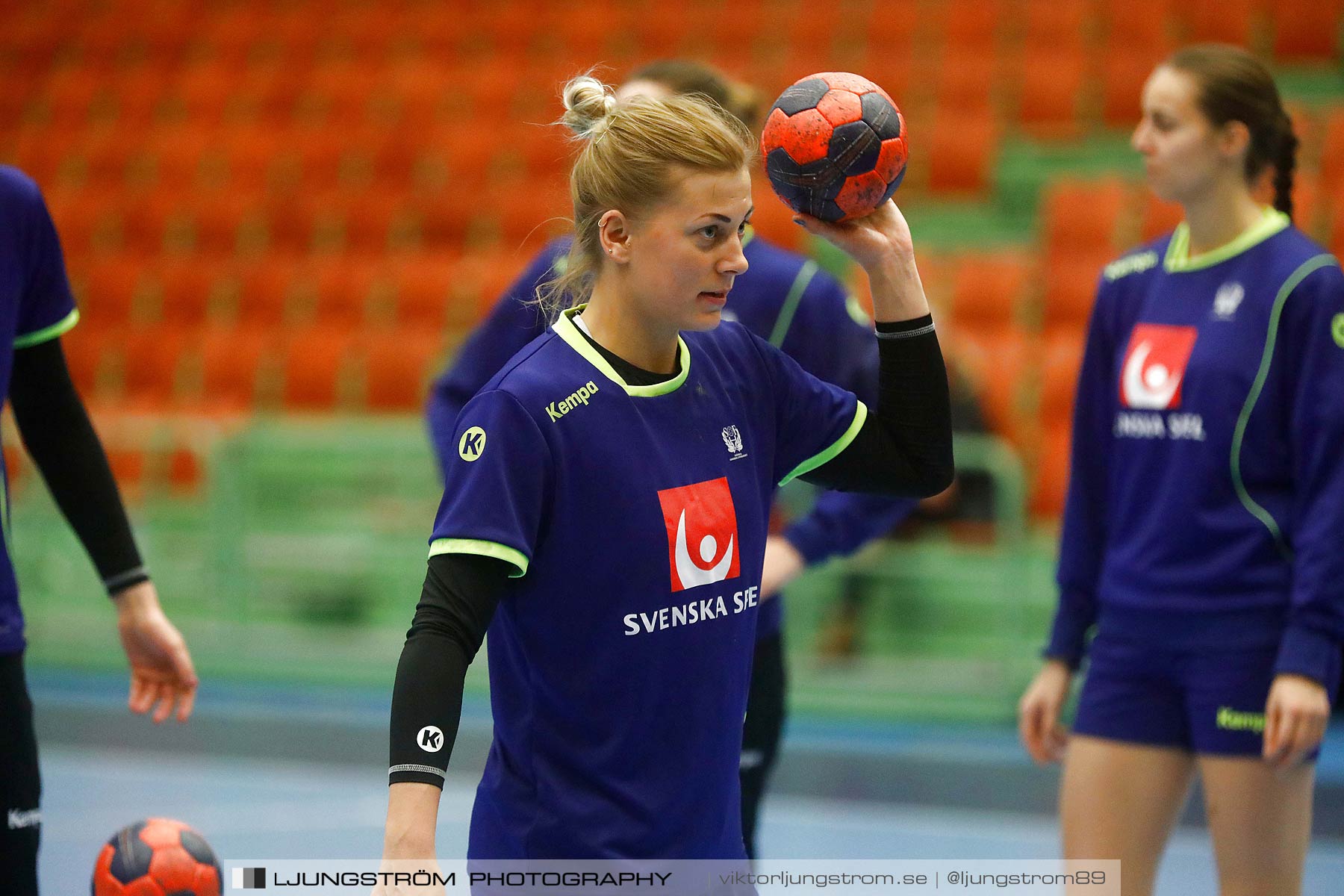 Träning Damlandslaget och Ligalandslaget Sverige,dam,Arena Skövde,Skövde,Sverige,Handboll,,2018,199170