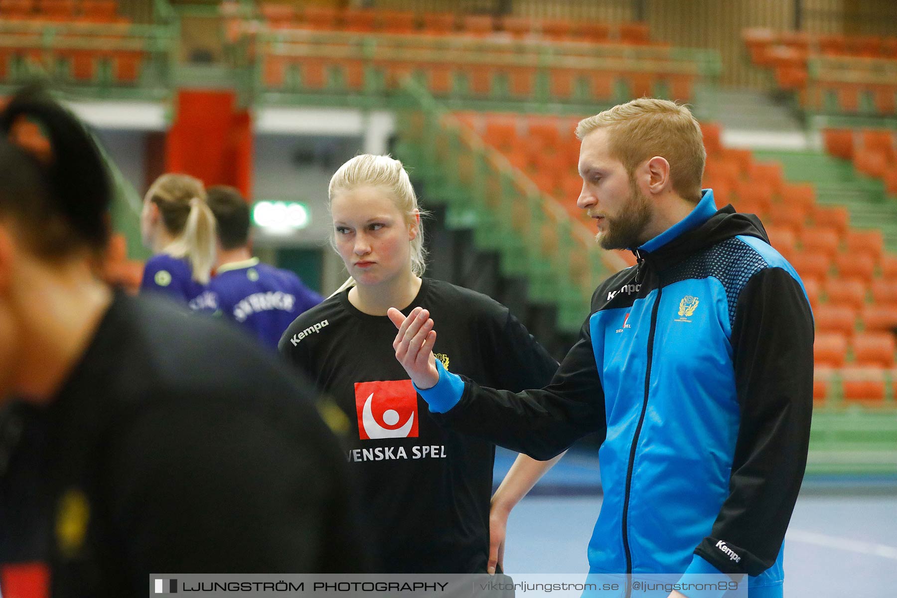 Träning Damlandslaget och Ligalandslaget Sverige,dam,Arena Skövde,Skövde,Sverige,Handboll,,2018,199282