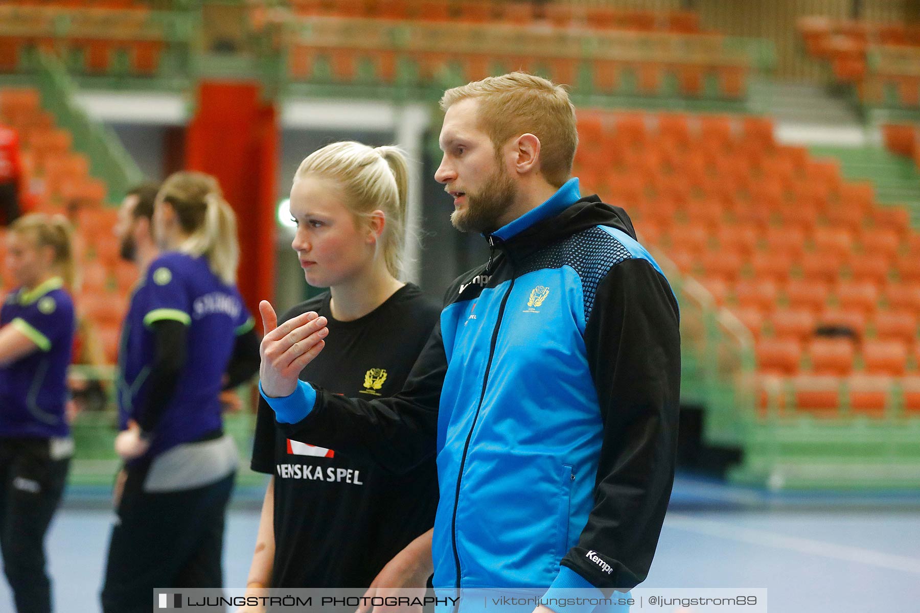 Träning Damlandslaget och Ligalandslaget Sverige,dam,Arena Skövde,Skövde,Sverige,Handboll,,2018,199283