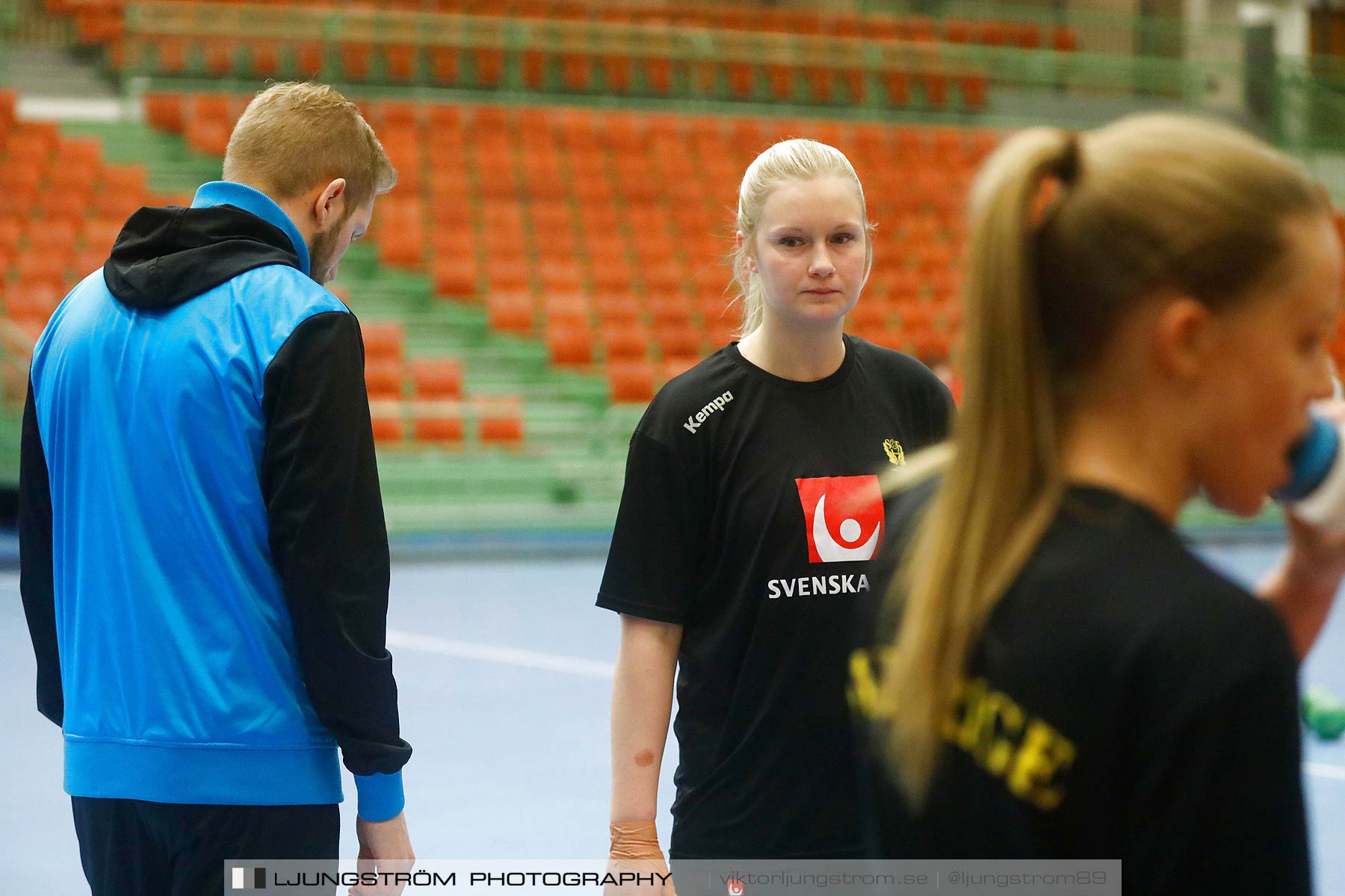 Träning Damlandslaget och Ligalandslaget Sverige,dam,Arena Skövde,Skövde,Sverige,Handboll,,2018,199285