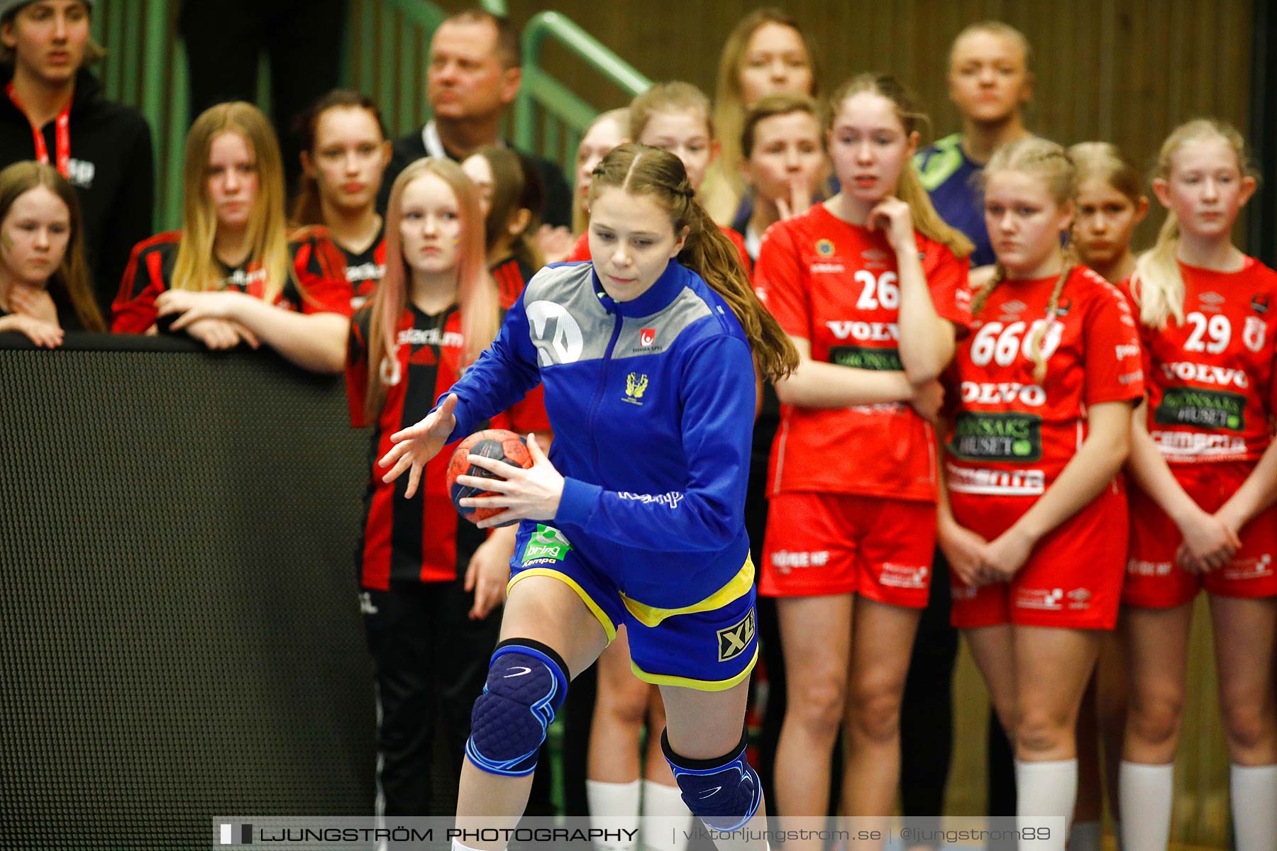 EM-Kval Sverige-Serbien 31-30,dam,Arena Skövde,Skövde,Sverige,Handboll,,2018,199468