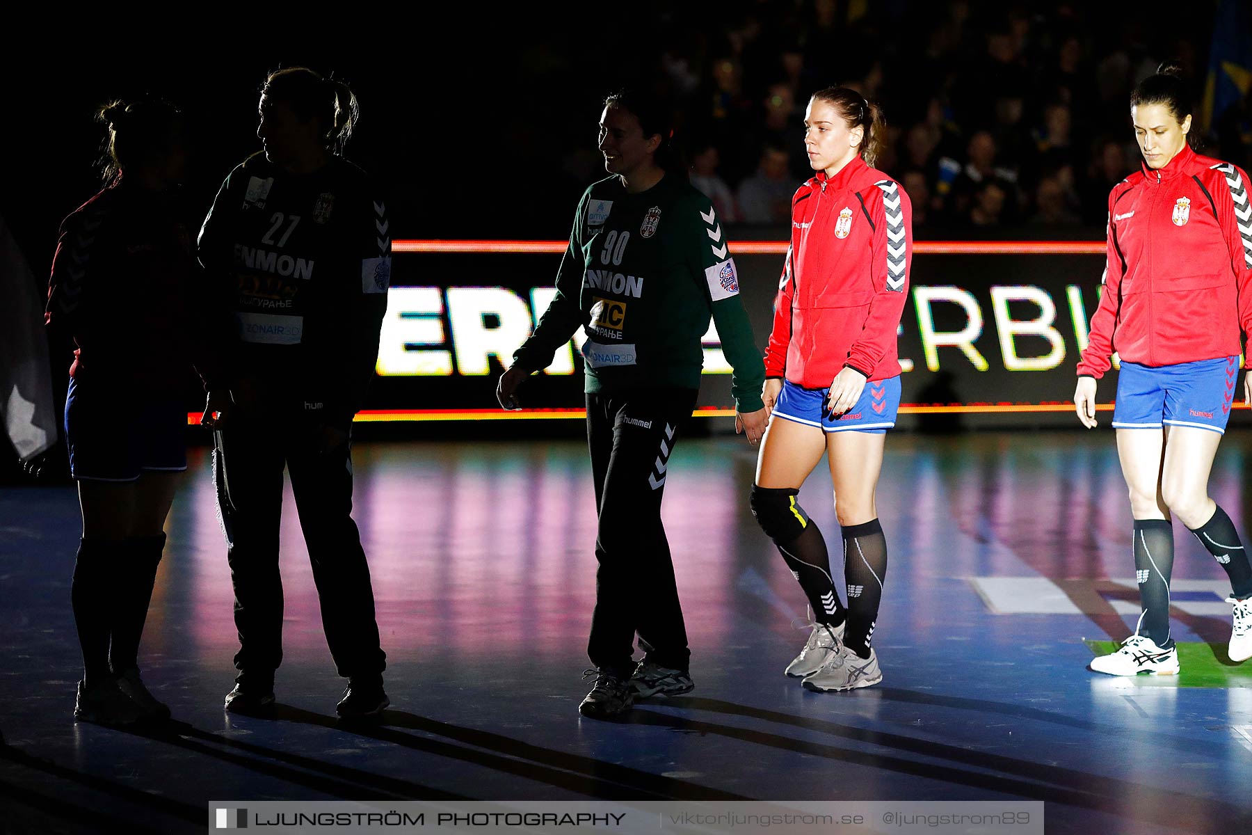 EM-Kval Sverige-Serbien 31-30,dam,Arena Skövde,Skövde,Sverige,Handboll,,2018,199506