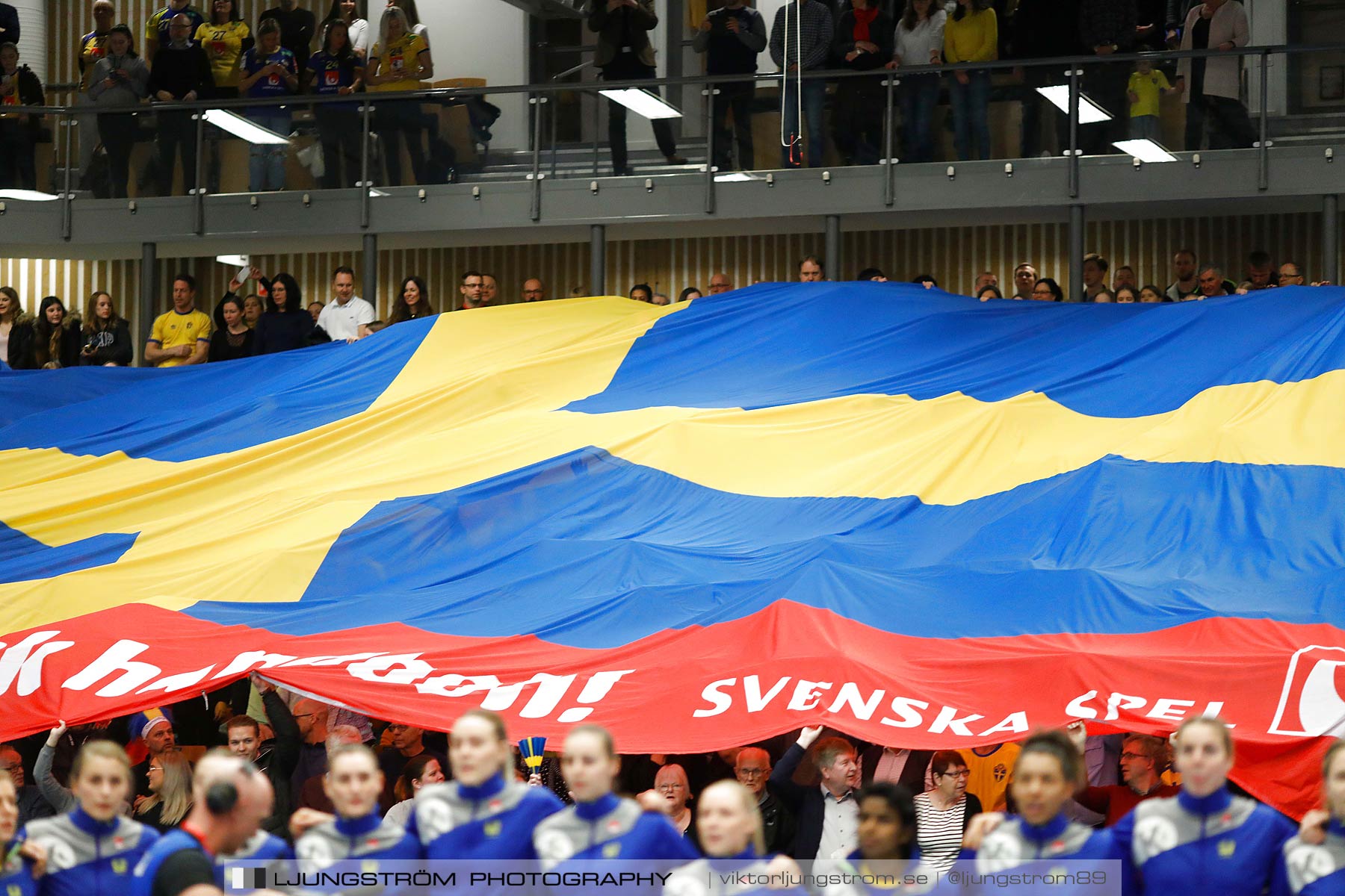 EM-Kval Sverige-Serbien 31-30,dam,Arena Skövde,Skövde,Sverige,Handboll,,2018,199599