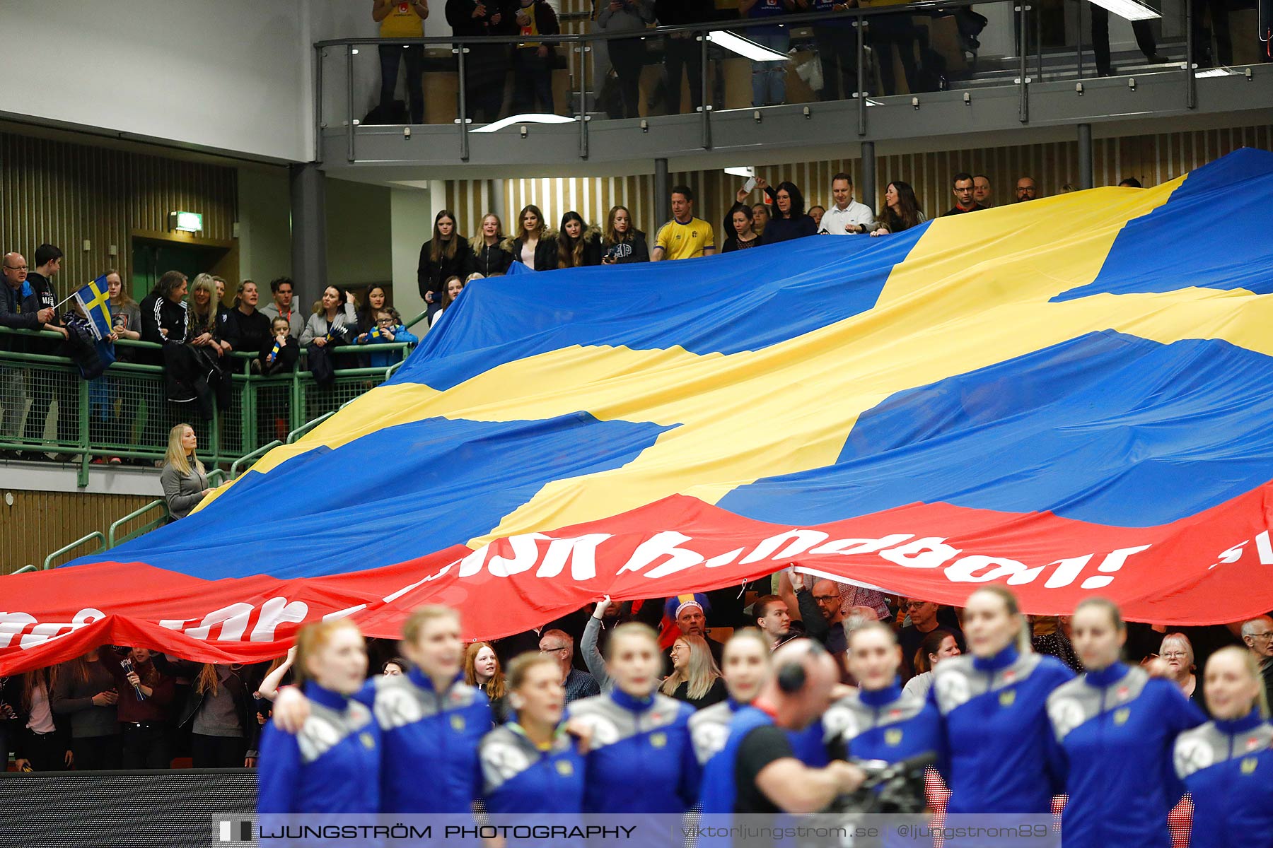 EM-Kval Sverige-Serbien 31-30,dam,Arena Skövde,Skövde,Sverige,Handboll,,2018,199600