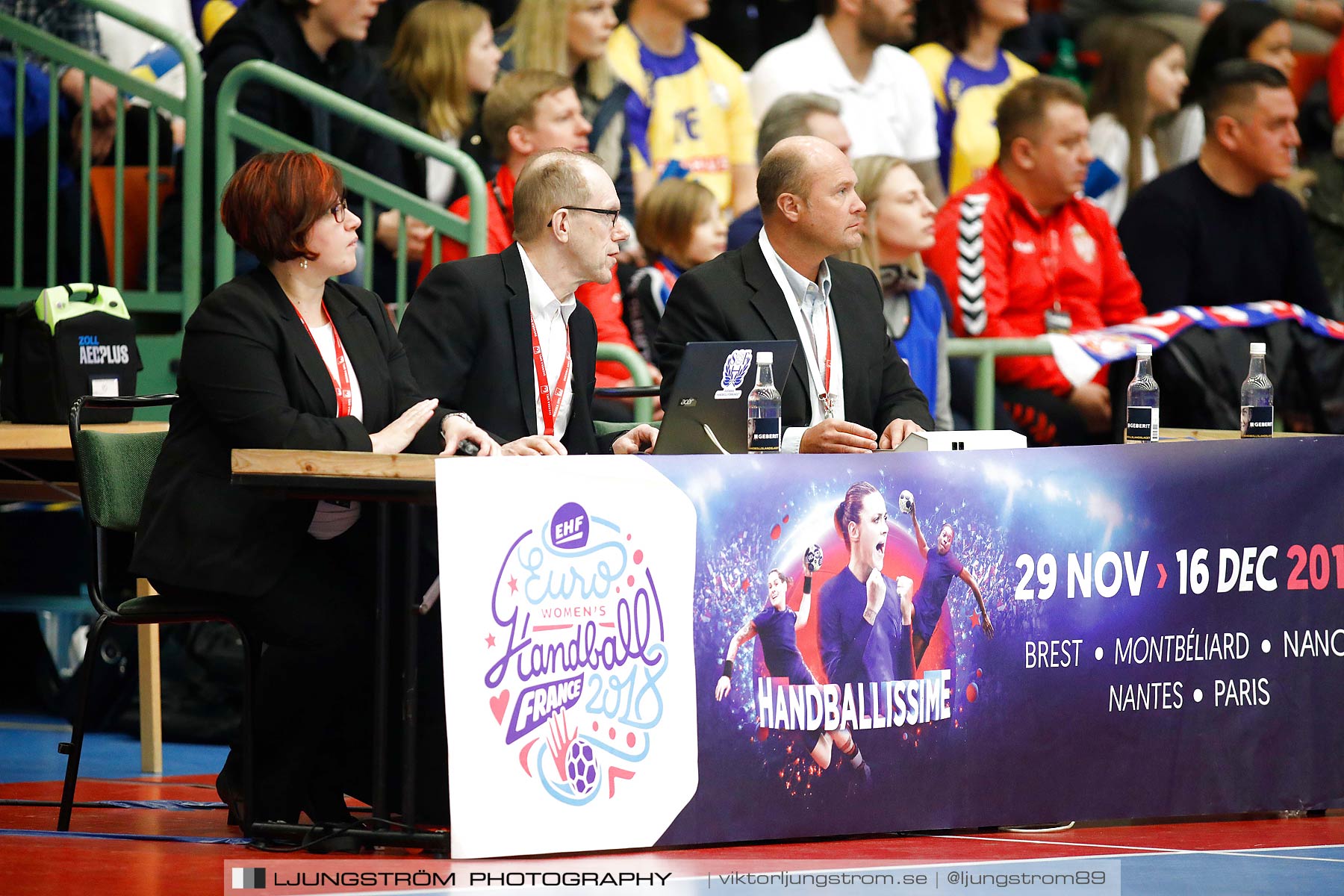 EM-Kval Sverige-Serbien 31-30,dam,Arena Skövde,Skövde,Sverige,Handboll,,2018,199637