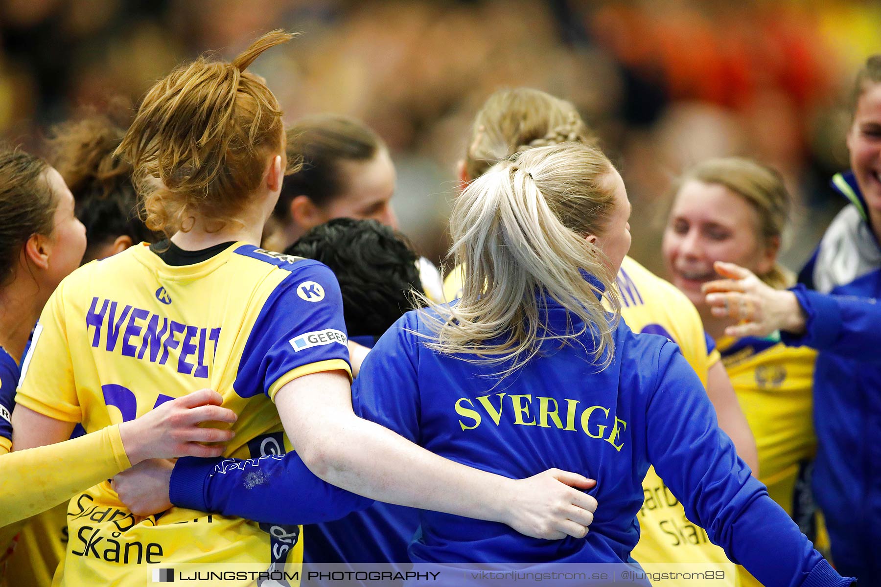 EM-Kval Sverige-Serbien 31-30,dam,Arena Skövde,Skövde,Sverige,Handboll,,2018,199713