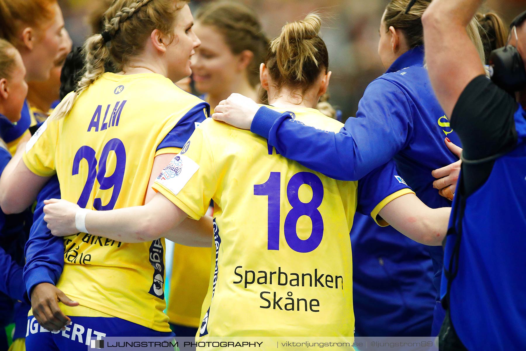 EM-Kval Sverige-Serbien 31-30,dam,Arena Skövde,Skövde,Sverige,Handboll,,2018,199715