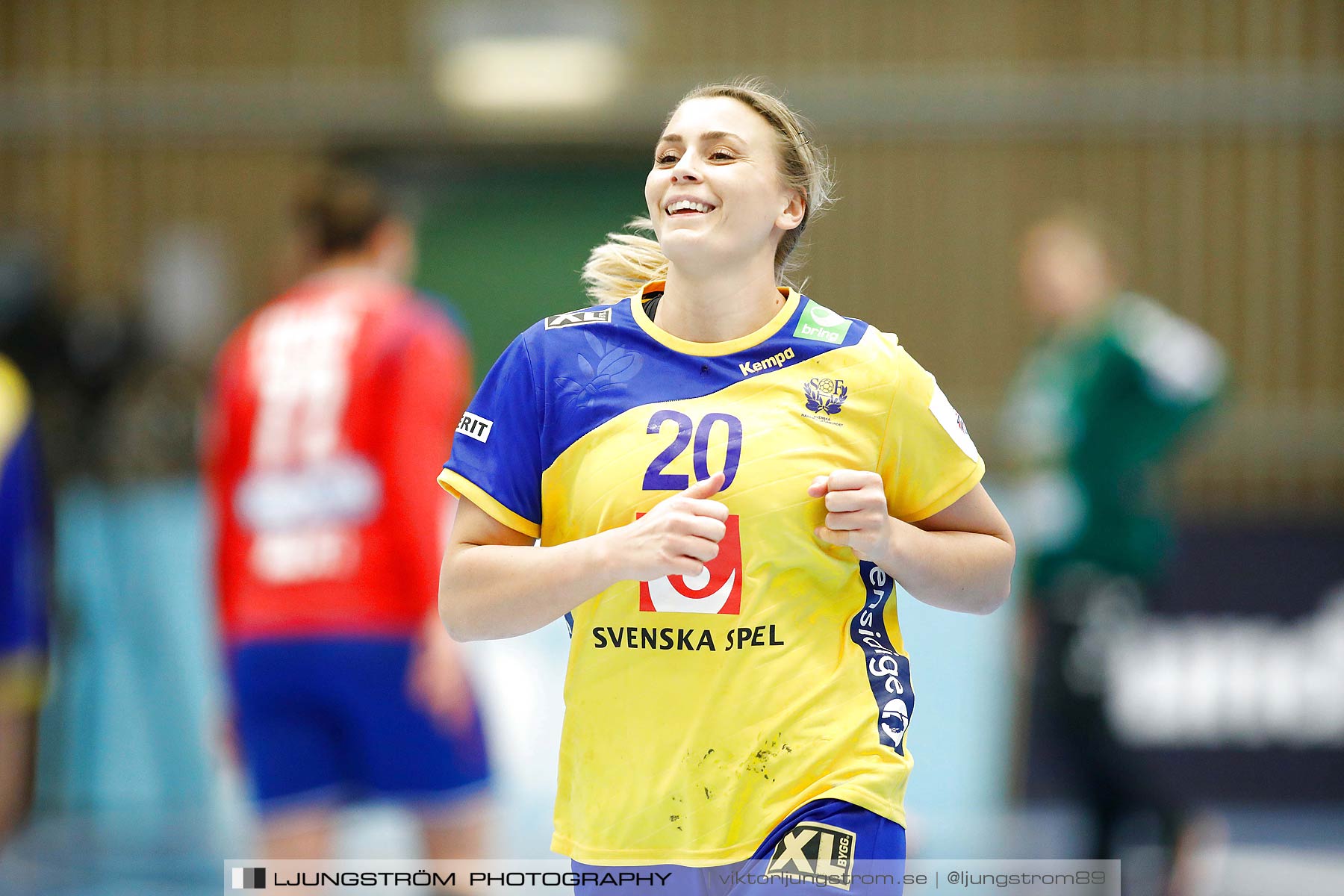 EM-Kval Sverige-Serbien 31-30,dam,Arena Skövde,Skövde,Sverige,Handboll,,2018,199790