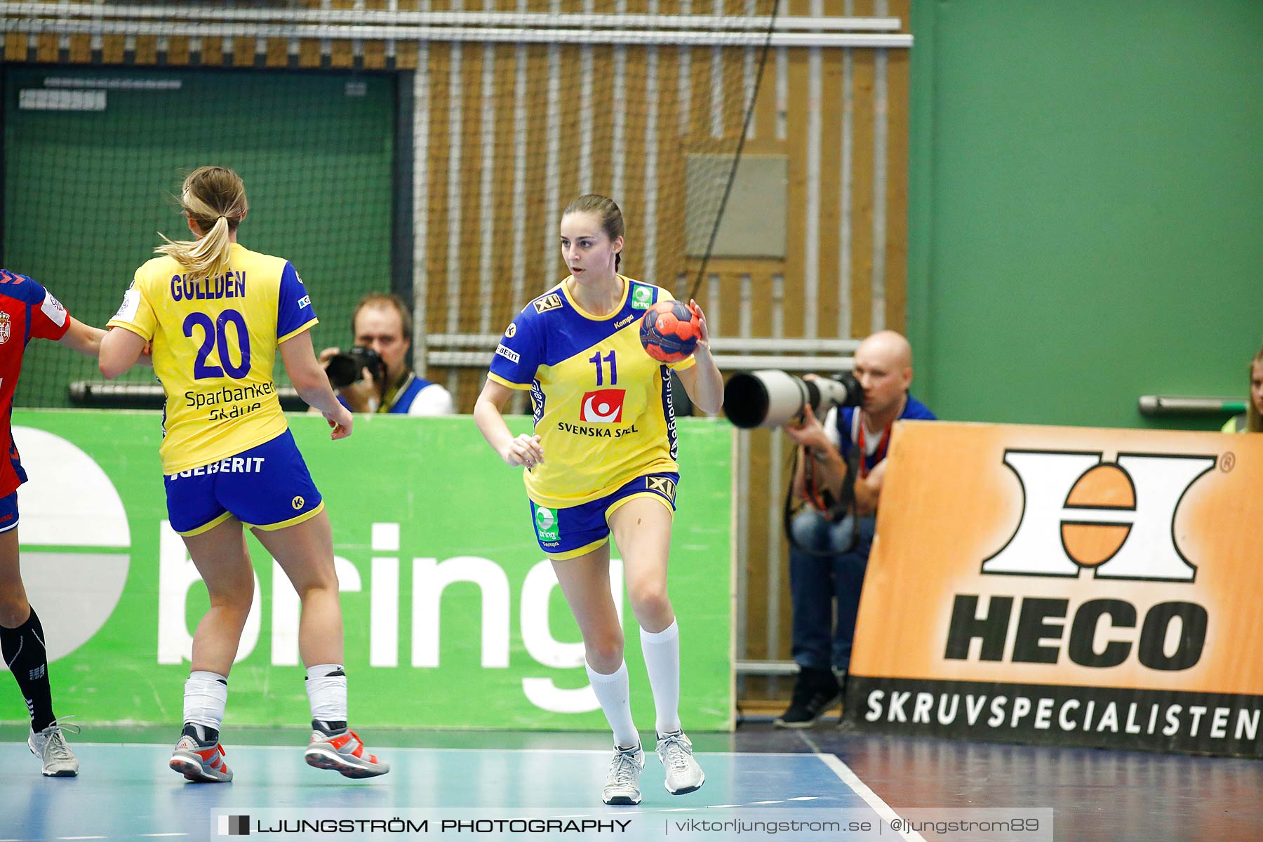 EM-Kval Sverige-Serbien 31-30,dam,Arena Skövde,Skövde,Sverige,Handboll,,2018,199810