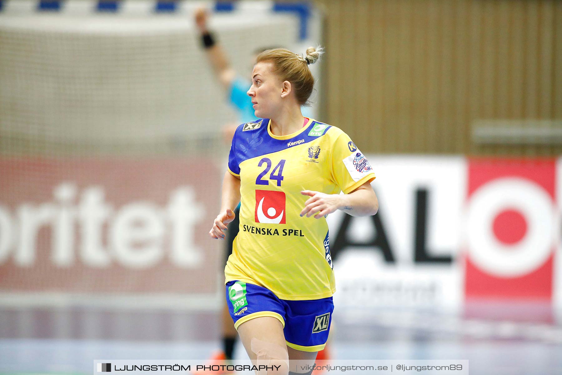 EM-Kval Sverige-Serbien 31-30,dam,Arena Skövde,Skövde,Sverige,Handboll,,2018,199817