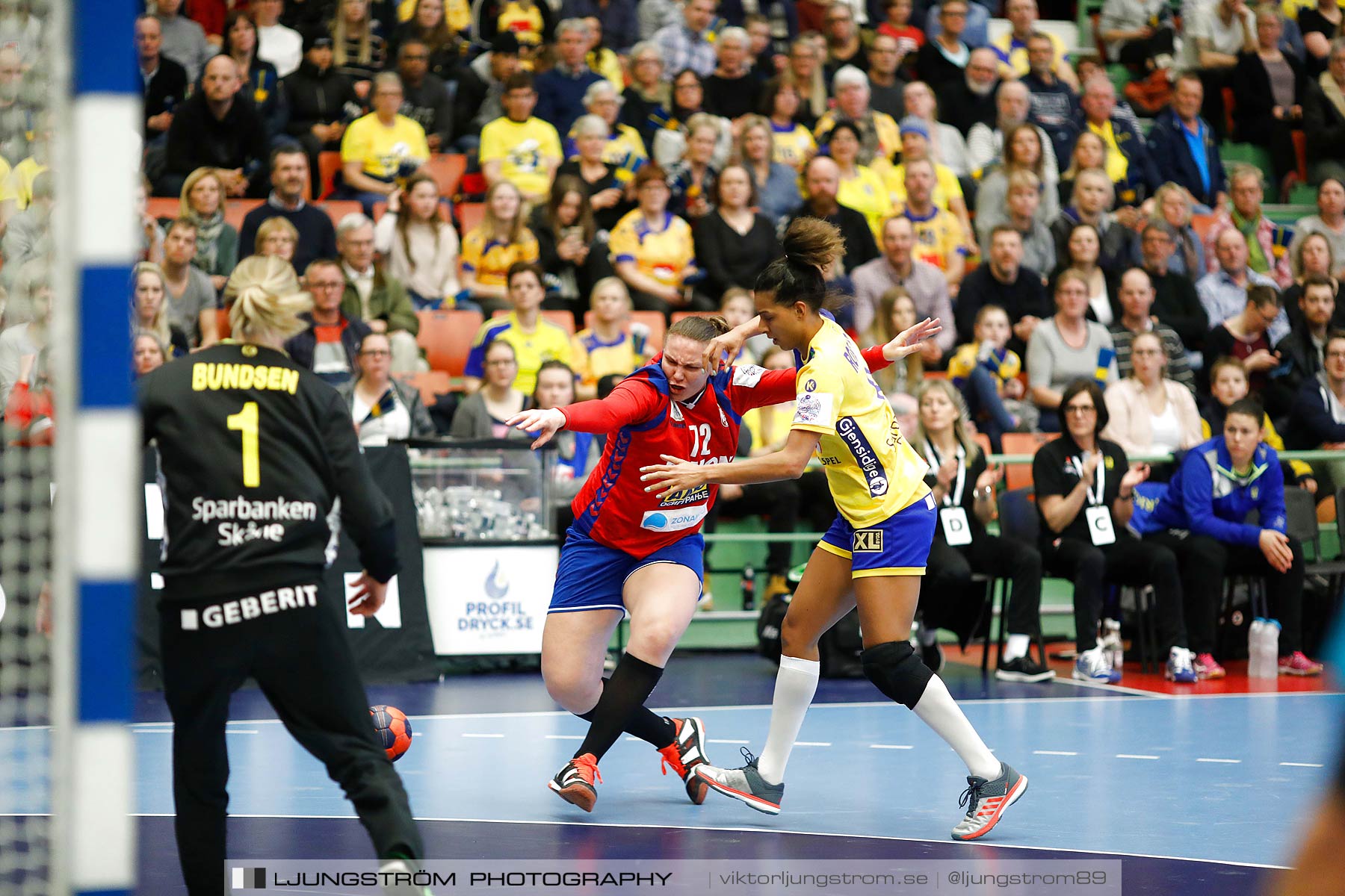 EM-Kval Sverige-Serbien 31-30,dam,Arena Skövde,Skövde,Sverige,Handboll,,2018,199819