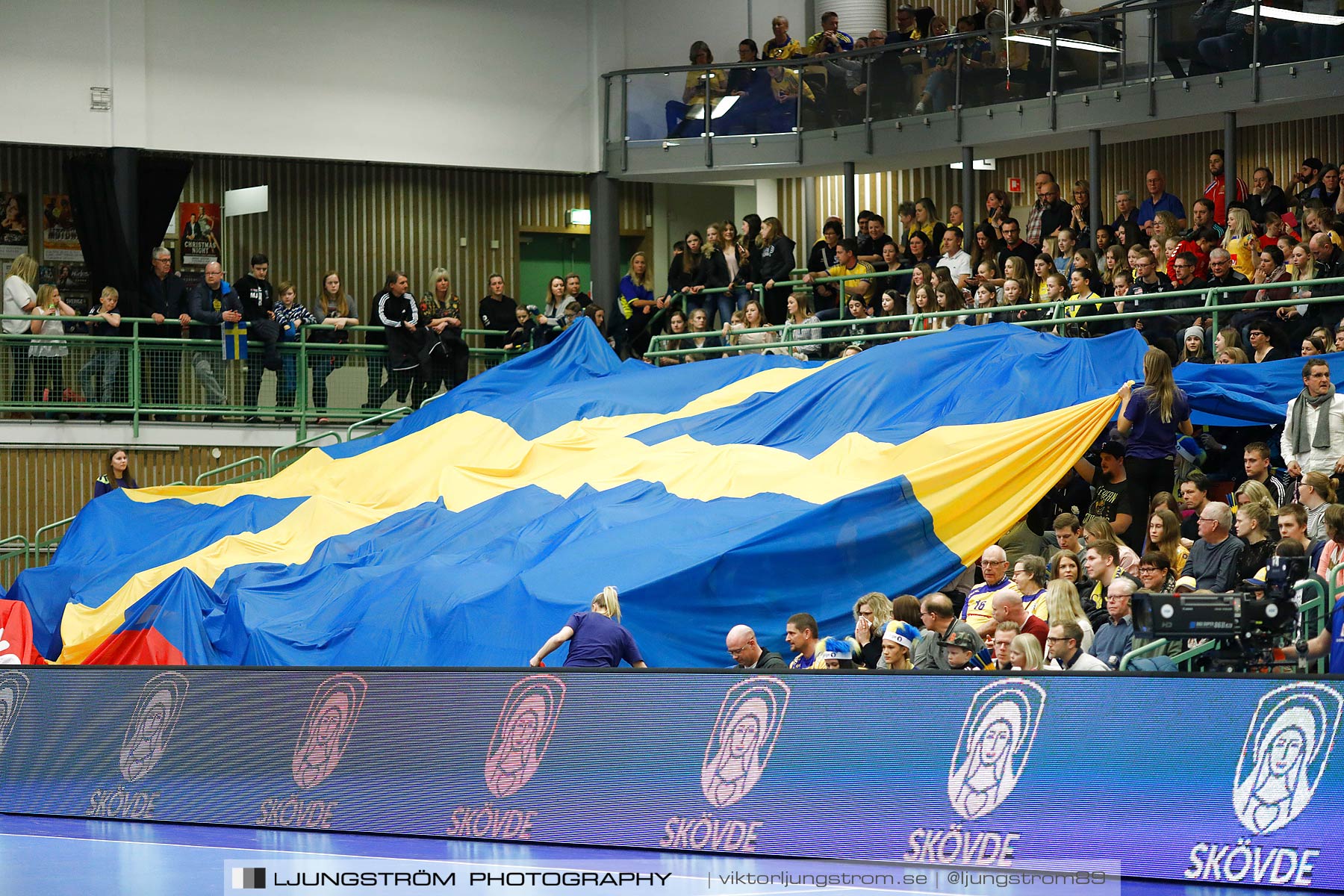 EM-Kval Sverige-Serbien 31-30,dam,Arena Skövde,Skövde,Sverige,Handboll,,2018,199869