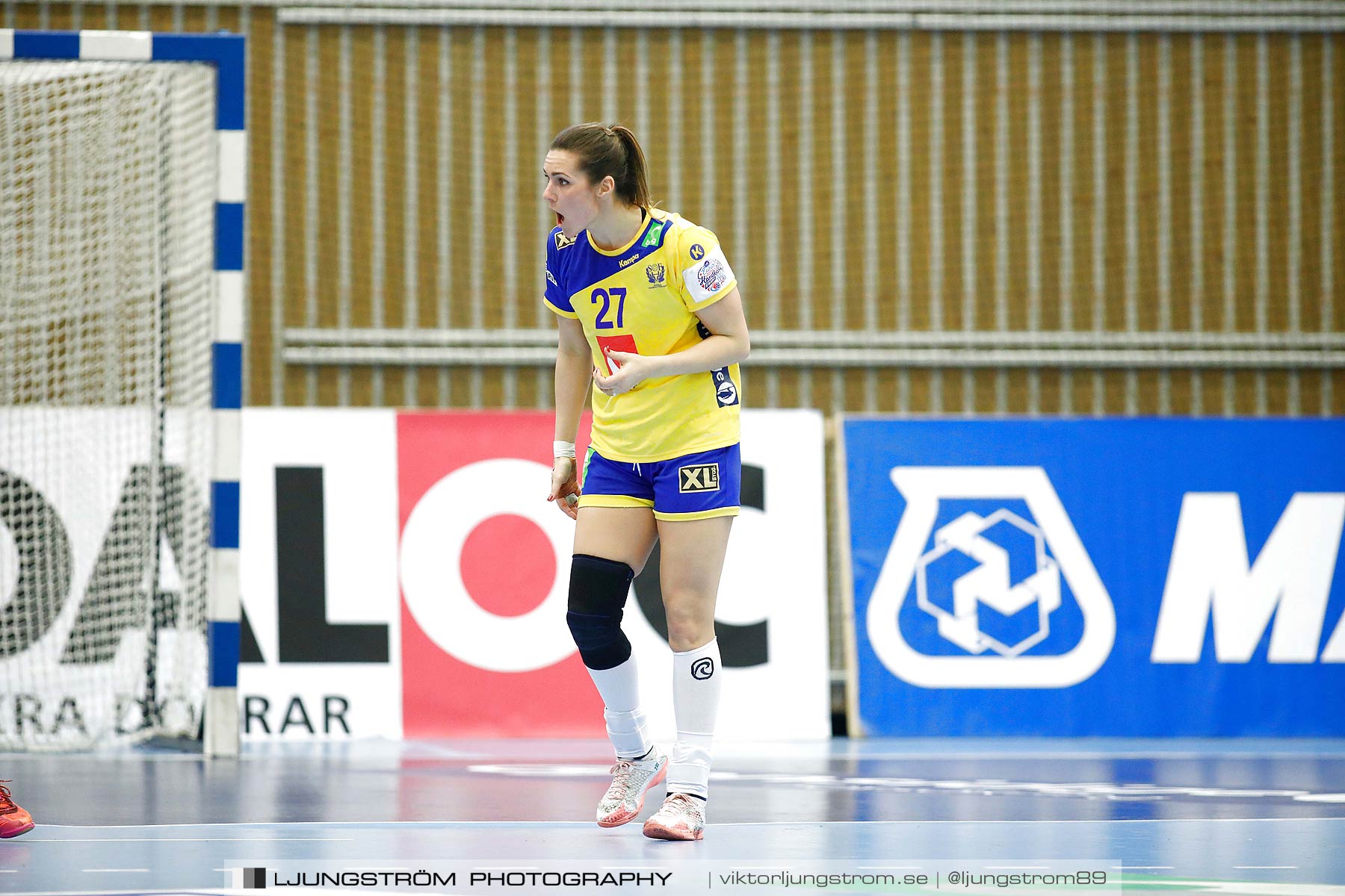 EM-Kval Sverige-Serbien 31-30,dam,Arena Skövde,Skövde,Sverige,Handboll,,2018,199930