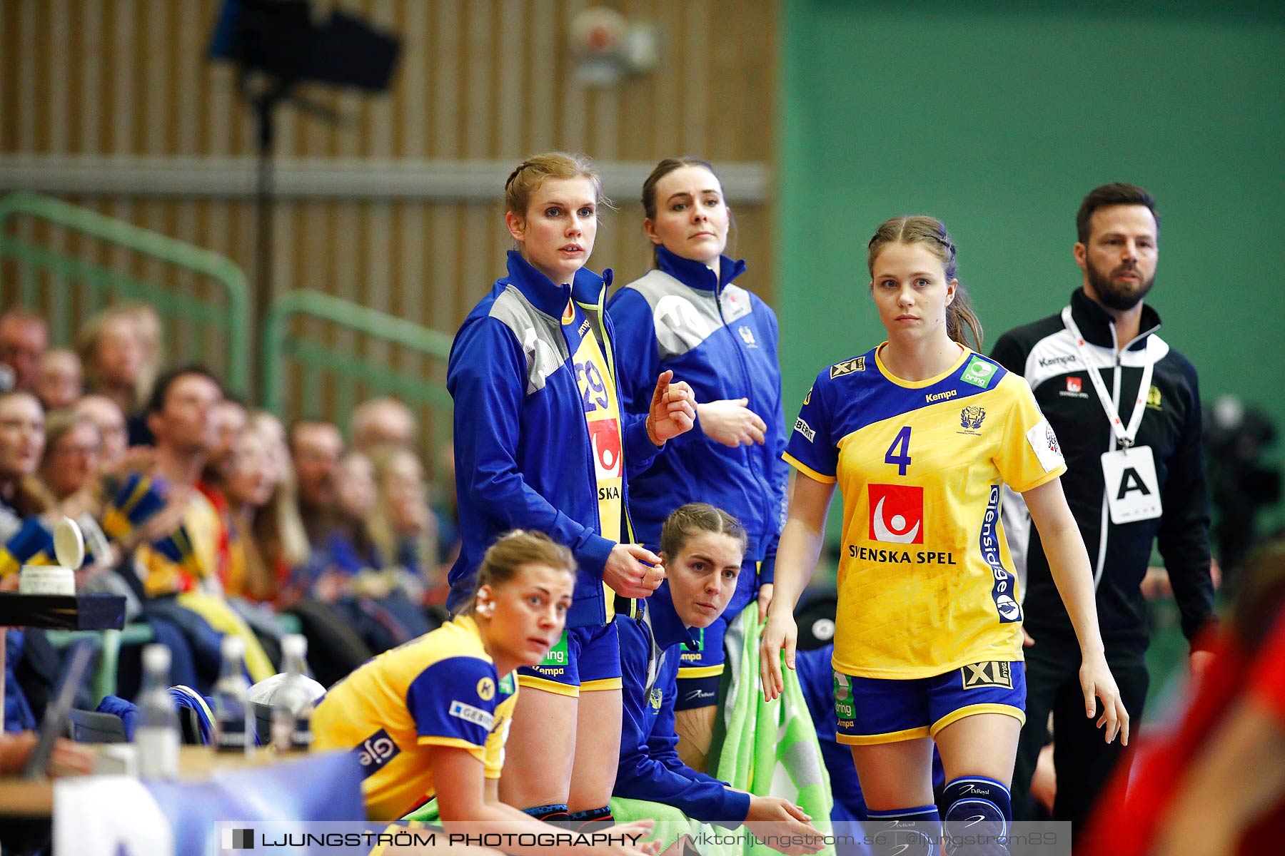 EM-Kval Sverige-Serbien 31-30,dam,Arena Skövde,Skövde,Sverige,Handboll,,2018,199978