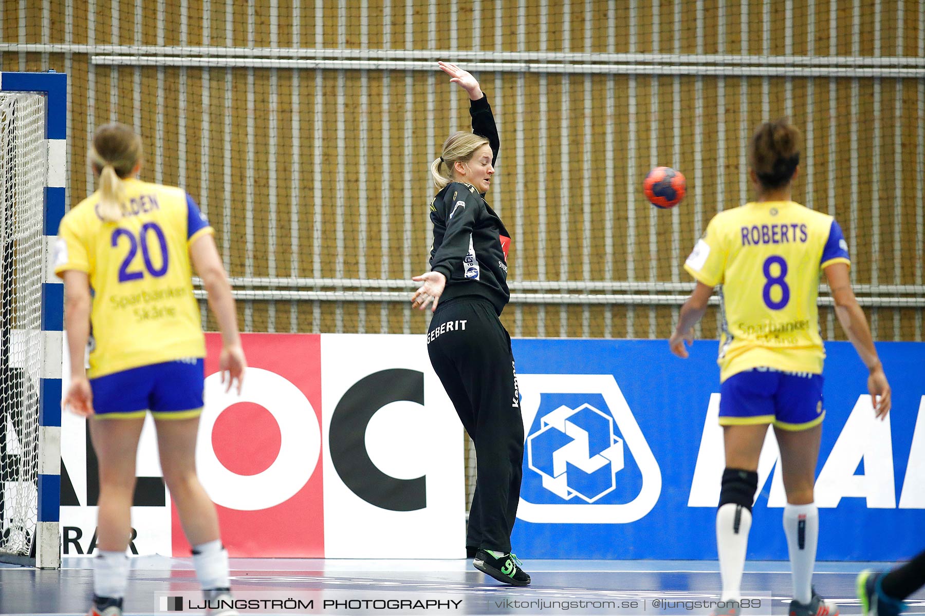 EM-Kval Sverige-Serbien 31-30,dam,Arena Skövde,Skövde,Sverige,Handboll,,2018,199991